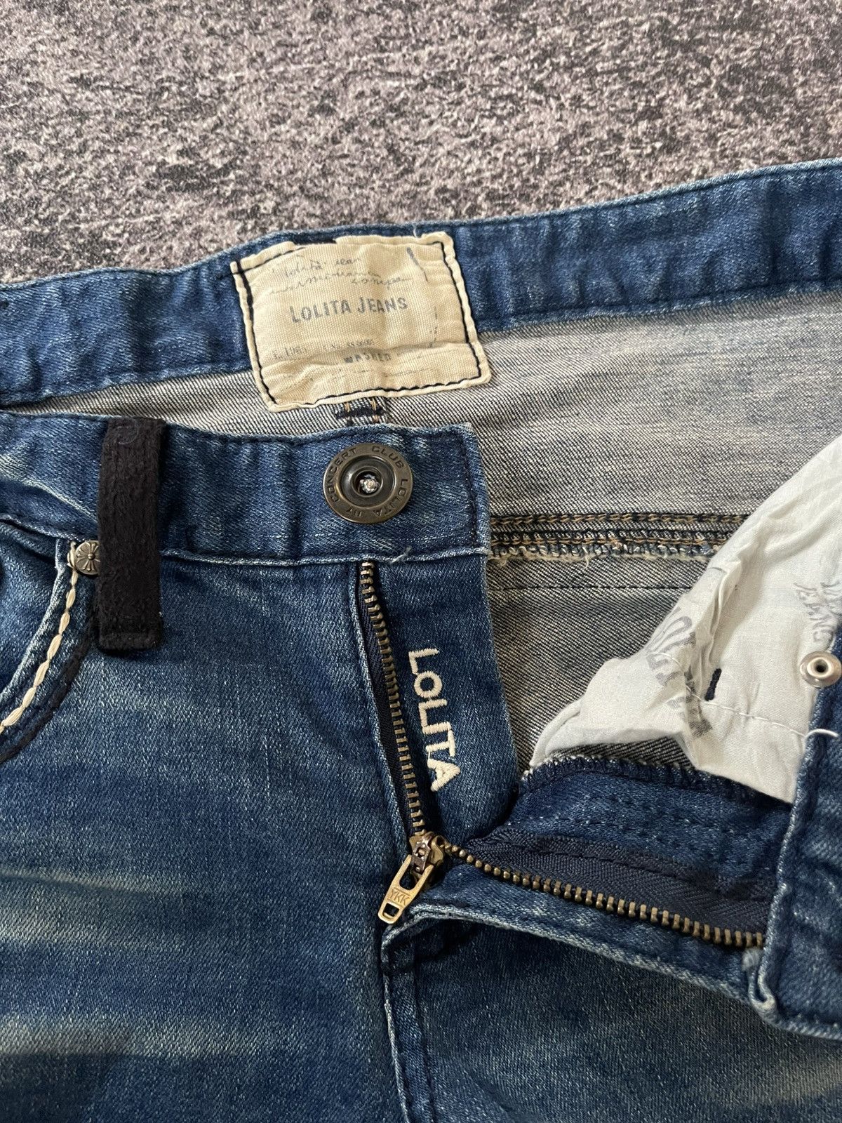 Japanese Brand Lolita skull ifsixwasnine poem skinny jeans Size 28" / US 6 / IT 42 - 18 Thumbnail