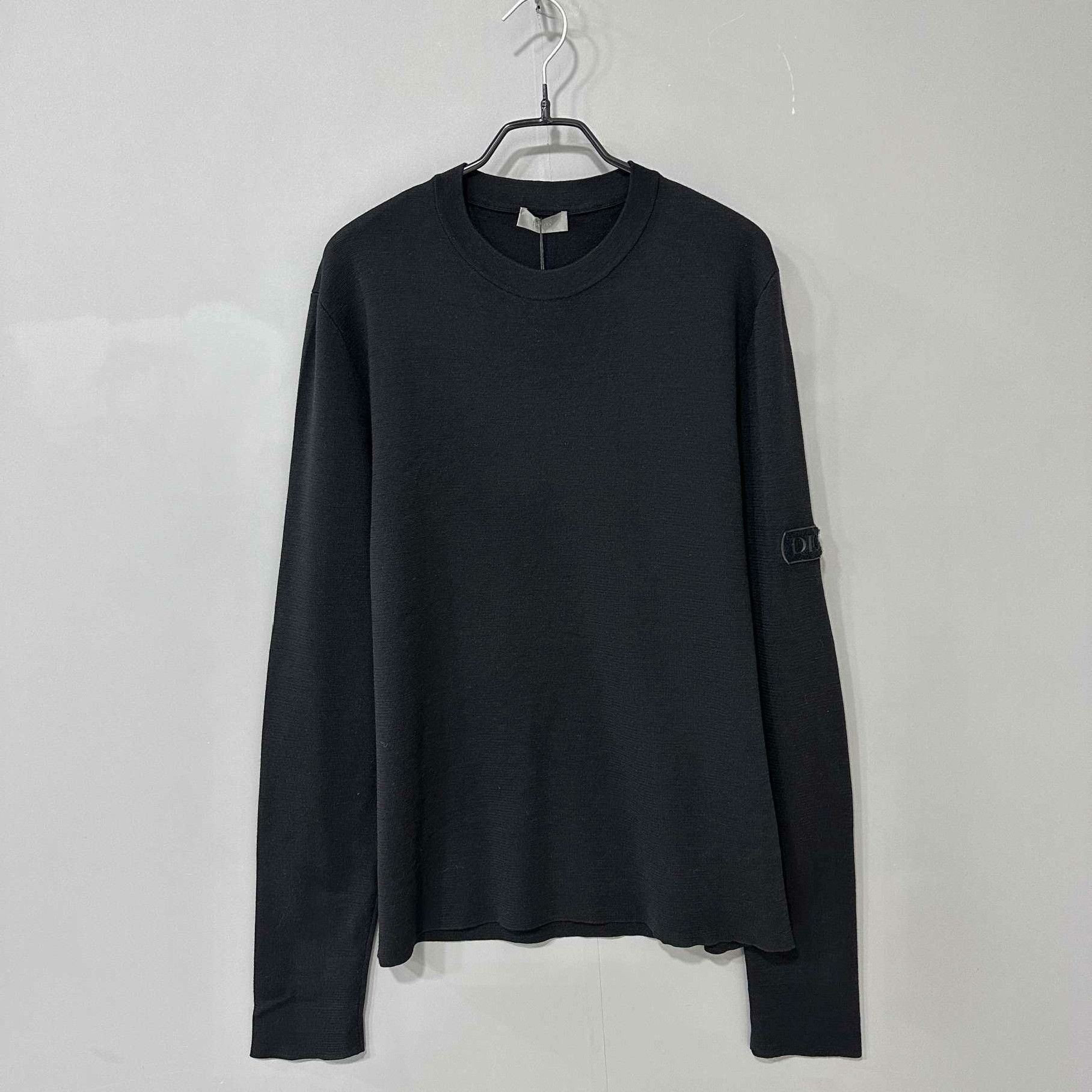 Dior Dior Knit Black Sweater m Men Size US M / EU 48-50 / 2 - 1 Thumbnail