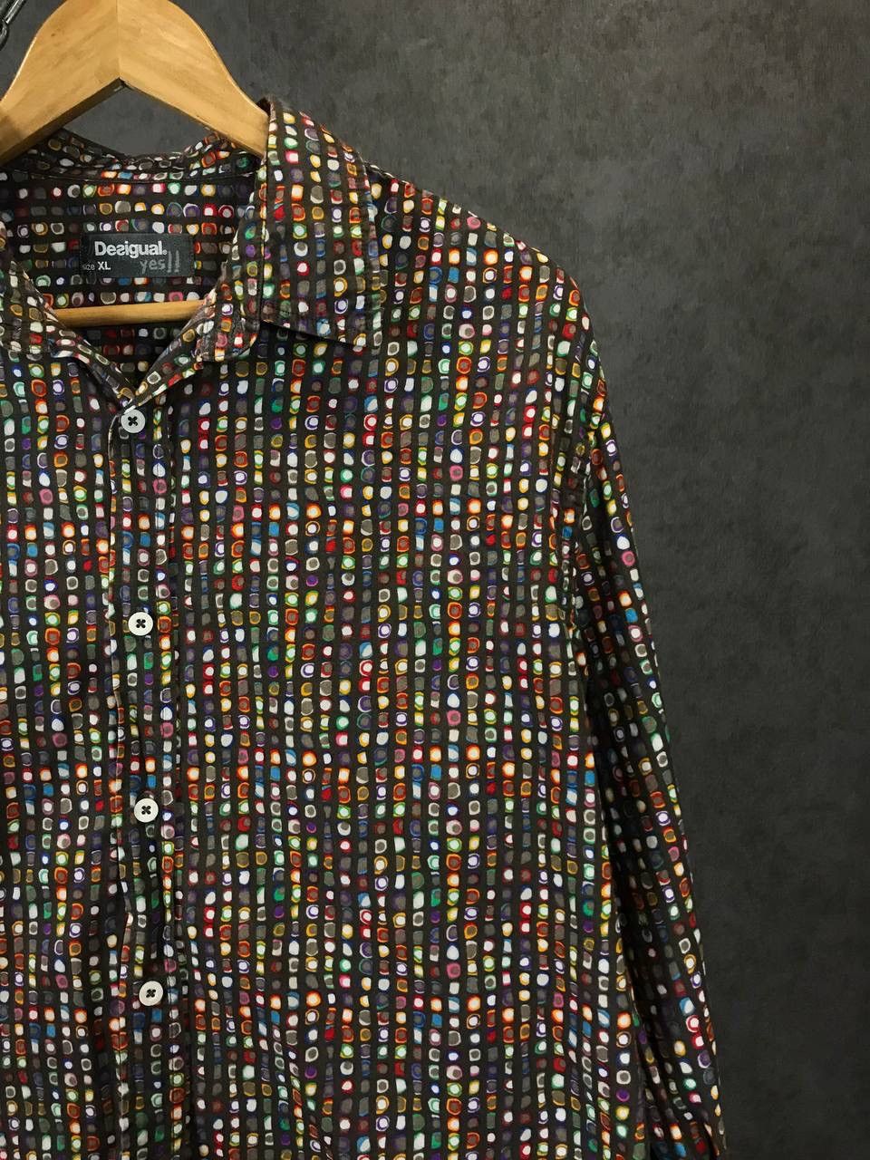 Desigual Desigual designer crazy art shirt Size US XL / EU 56 / 4 - 2 Thumbnail