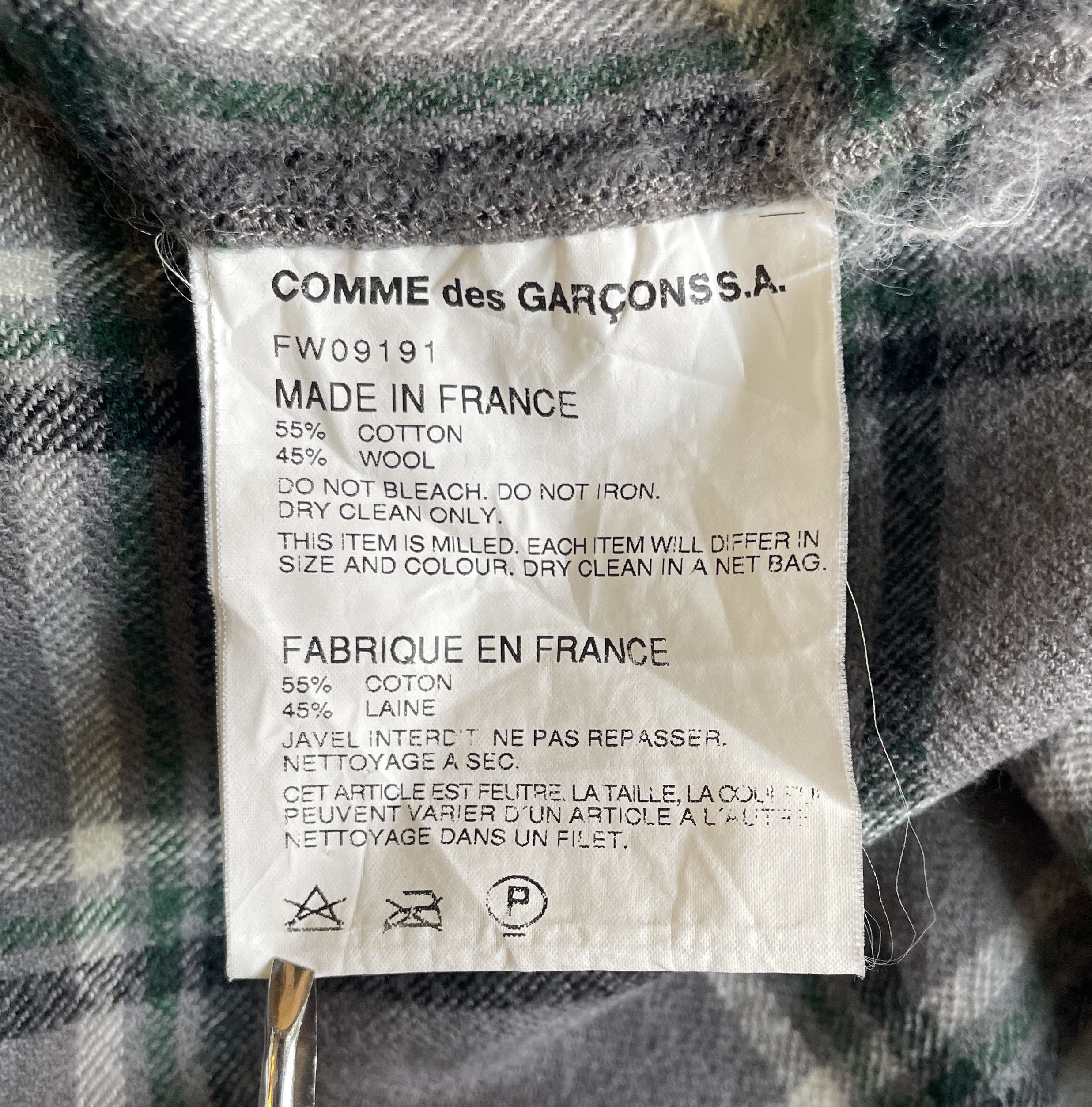 Comme des Garcons SHIRT COMME des GARCONS SHIRT Size US L / EU 52-54 / 3 - 6 Thumbnail