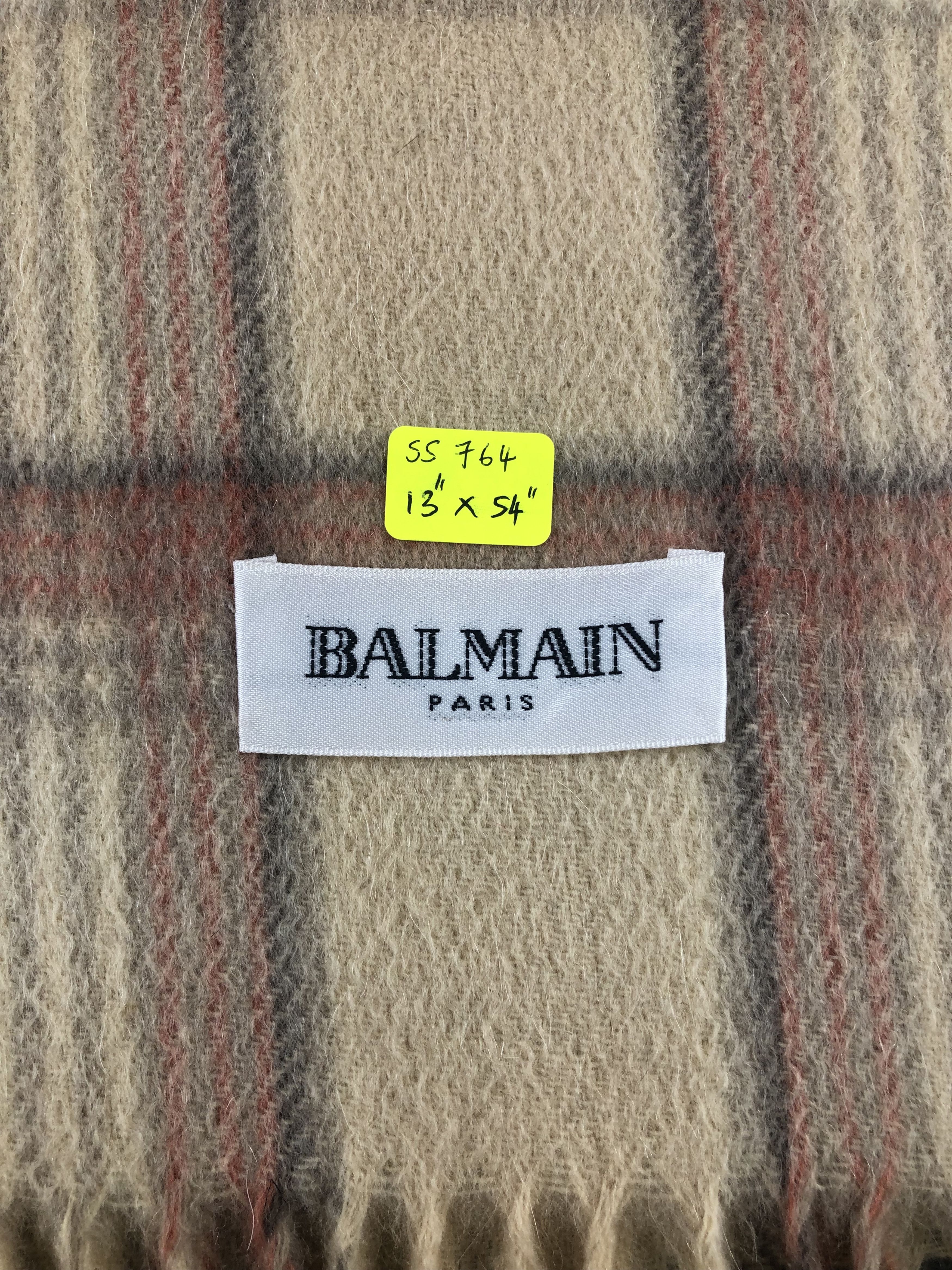 Pierre Balmain Pierre Balmain Cashmere Scarf / Muffler / Neckwear Size ONE SIZE - 4 Thumbnail