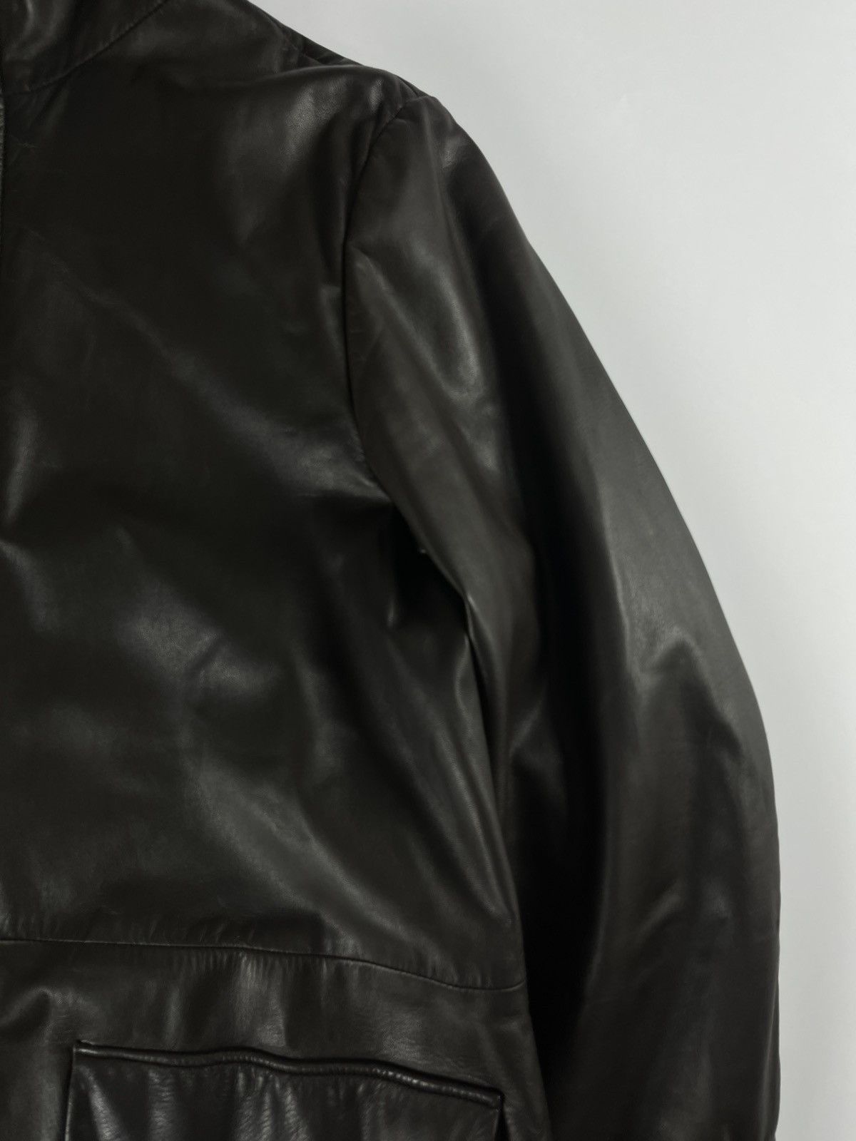 Prada Prada Belted Premium Leather Long Jacket FW 1999 Size US L / EU 52-54 / 3 - 4 Thumbnail