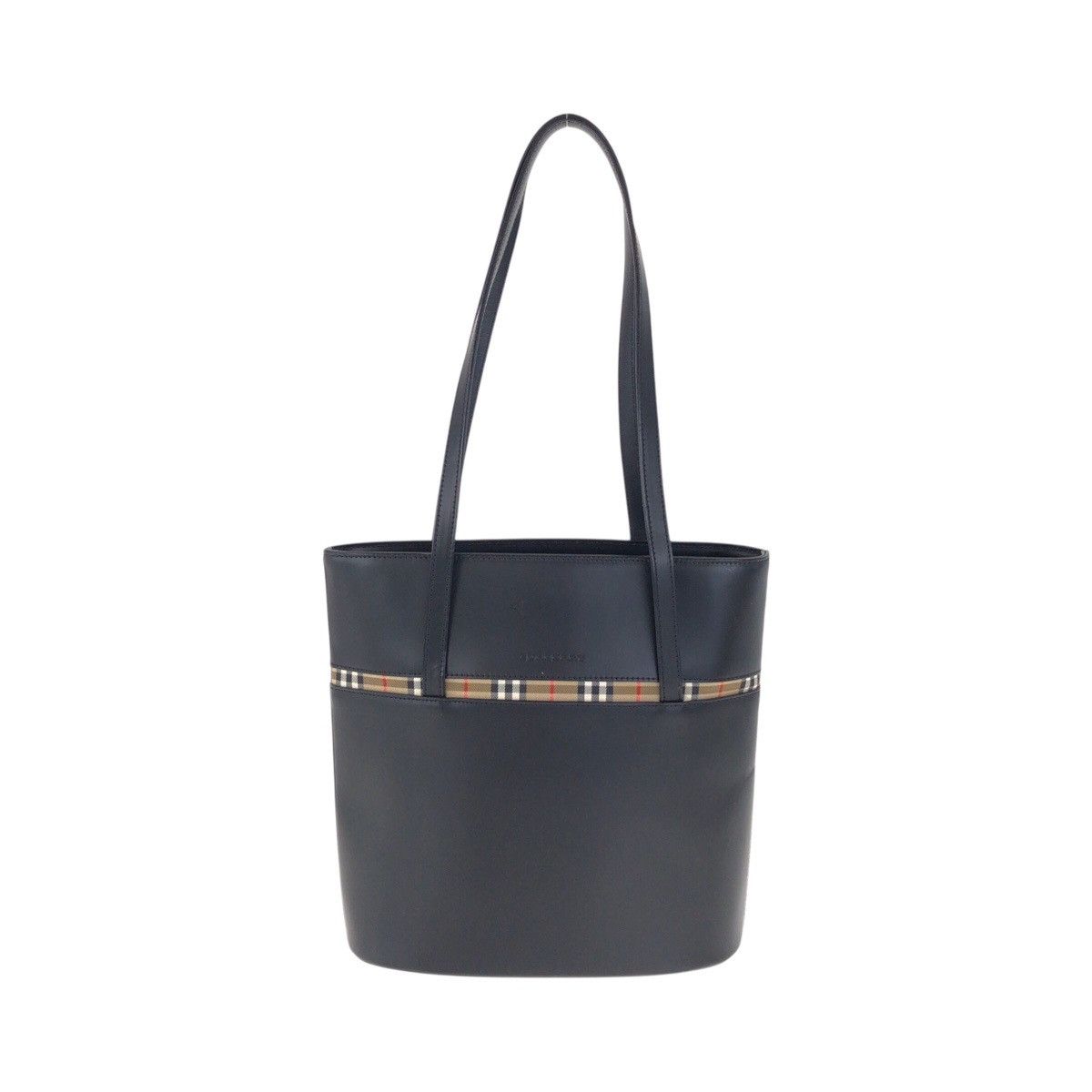 Burberry Burberry Burberry Medium Check Leather 2way Bag Leather Shoulder Bag DUTY FREE for USA Size ONE SIZE - 1 Thumbnail