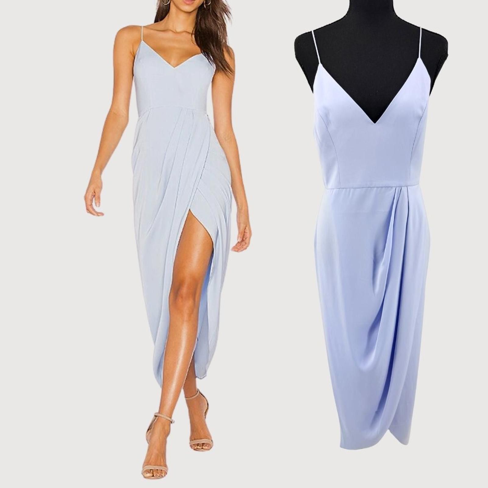 Other Shona Joy Cornflower Blue Cocktail Dress US 6 Size M / US 6-8 / IT 42-44 - 1 Thumbnail