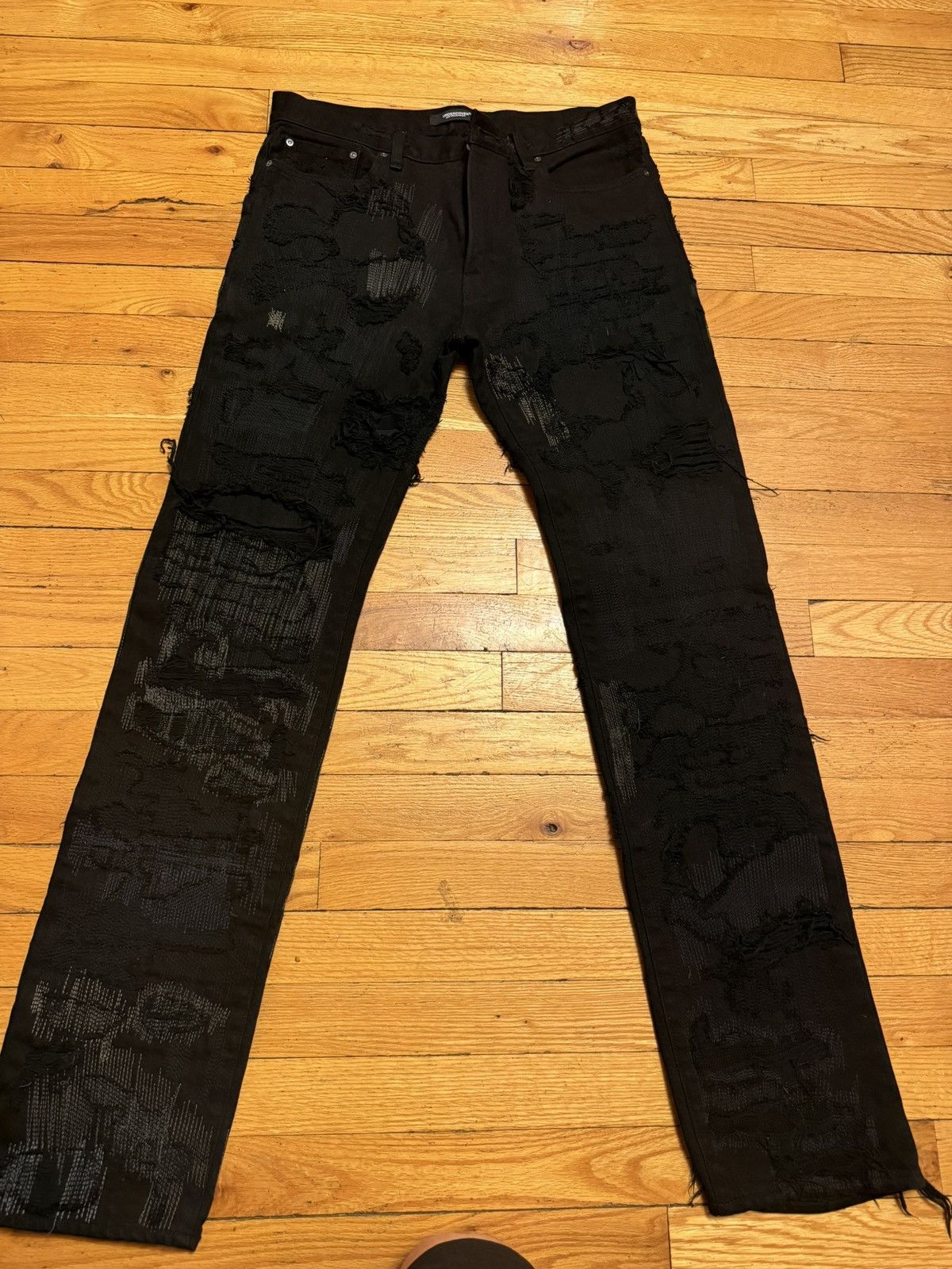 Undercover Undercover “Arts & Crafts” Skull Denim | Grailed