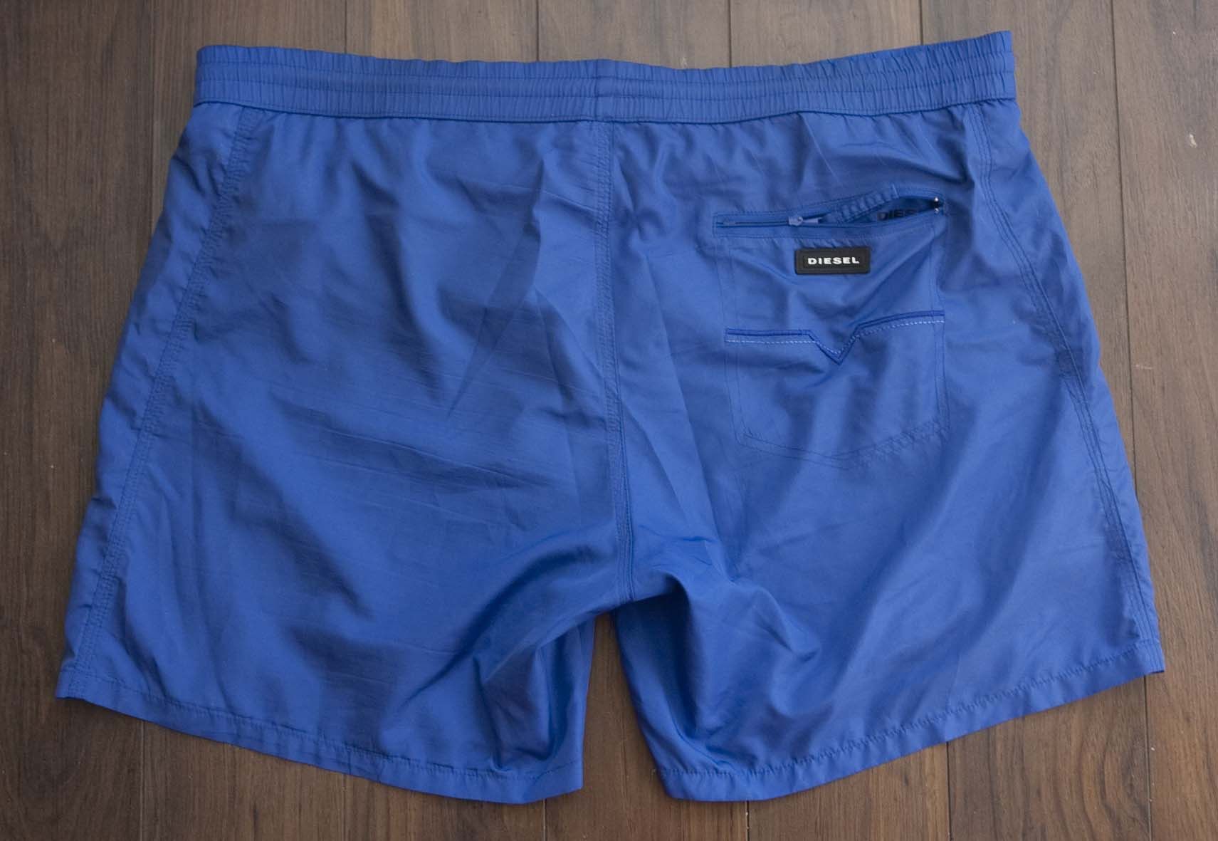 Diesel Diesel Beachwear Shorts Size 39 Blue Size US 39 - 2 Thumbnail