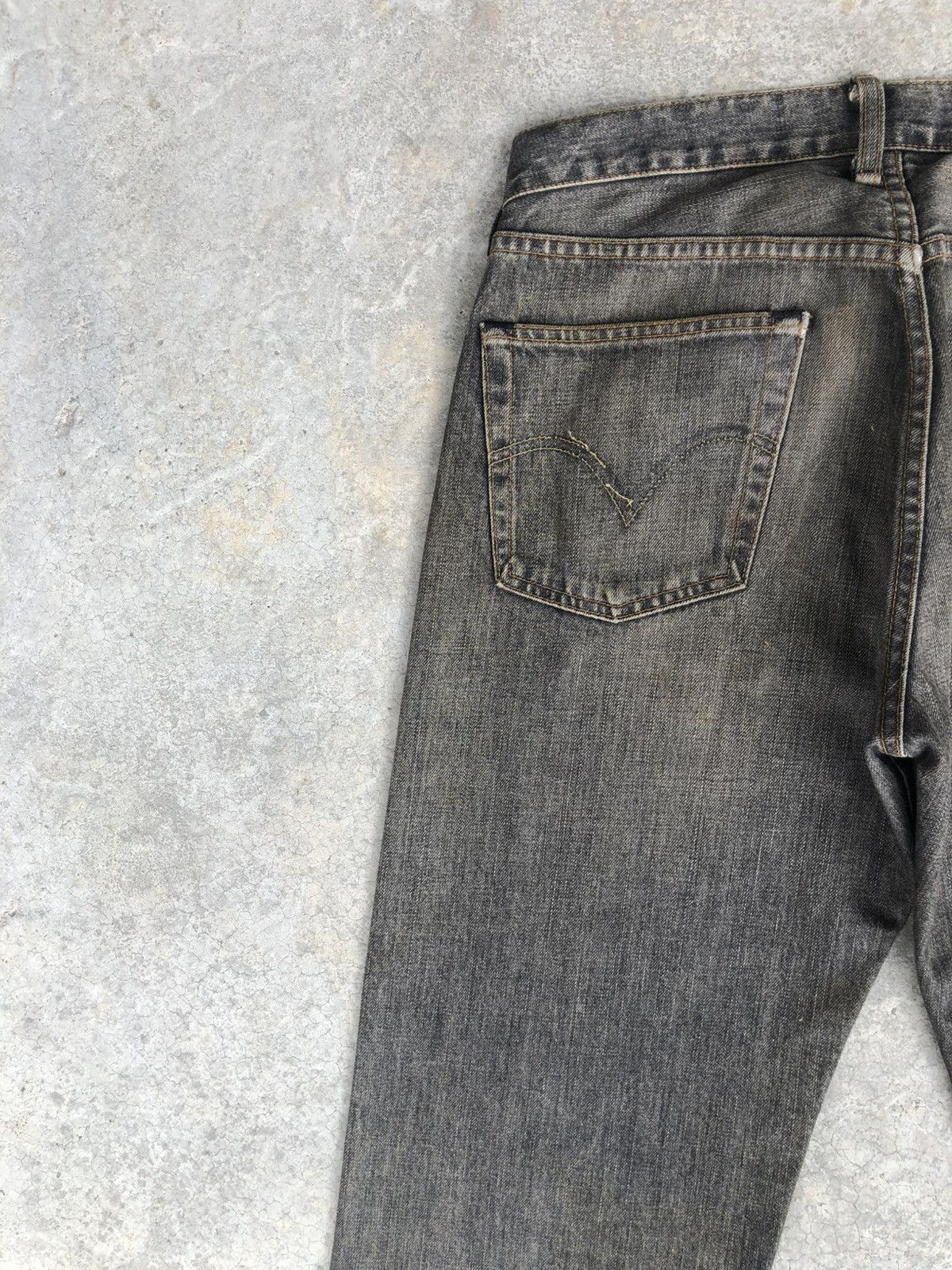 Vintage Mudwash Levis 503 Distressed Jeans Size US 32 / EU 48 - 9 Thumbnail
