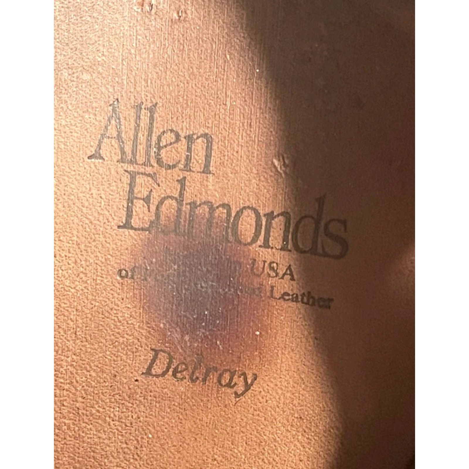 Allen Edmonds VINTAGE Allen Edmonds Delray Oxfords Dress Shoe Brown Leather Men 14B Split Toe USA Made Mens Shoes Size US 14 / EU 47 - 5 Thumbnail