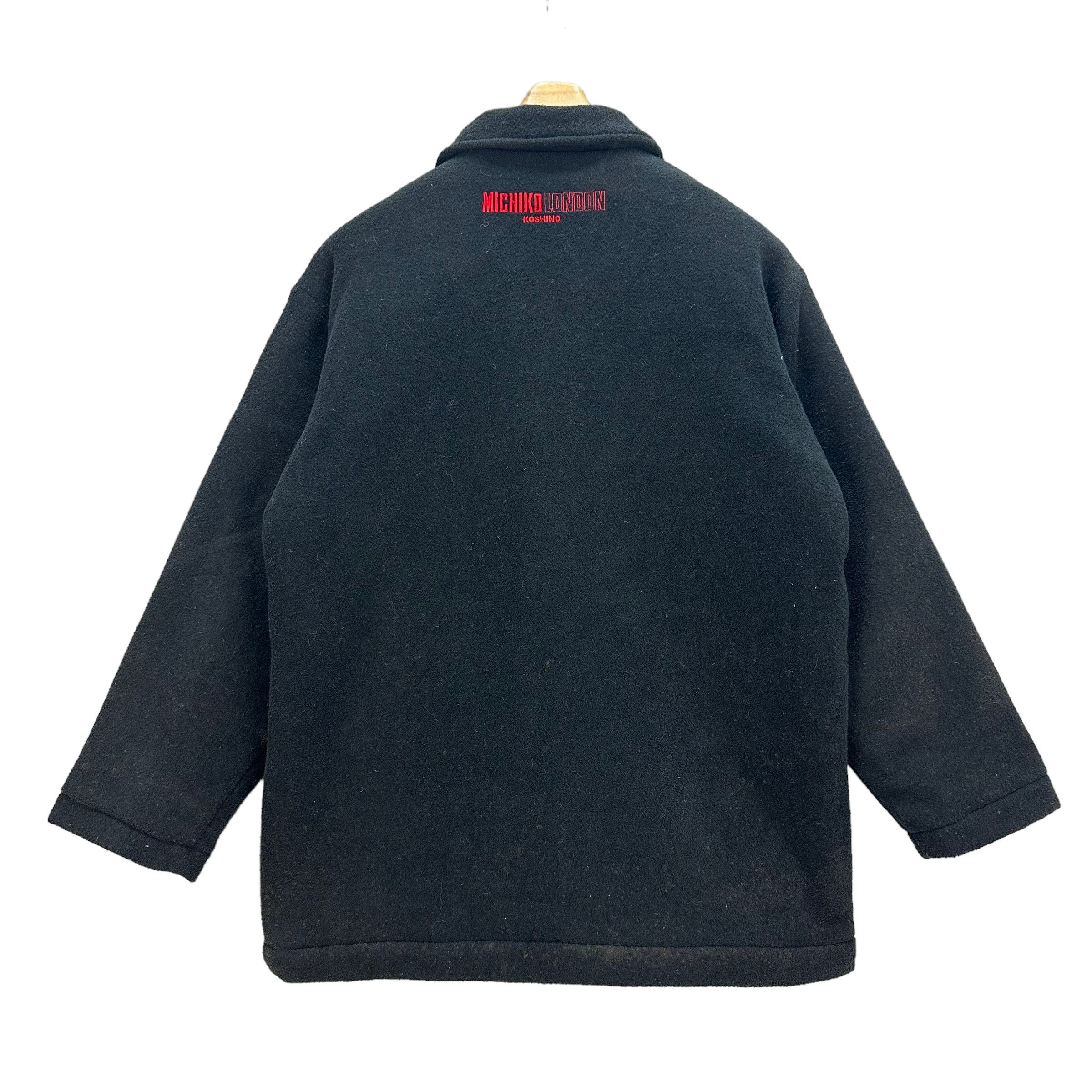 MICHIKO KOSHINO LONDON FLEECE JACKET #7435-146