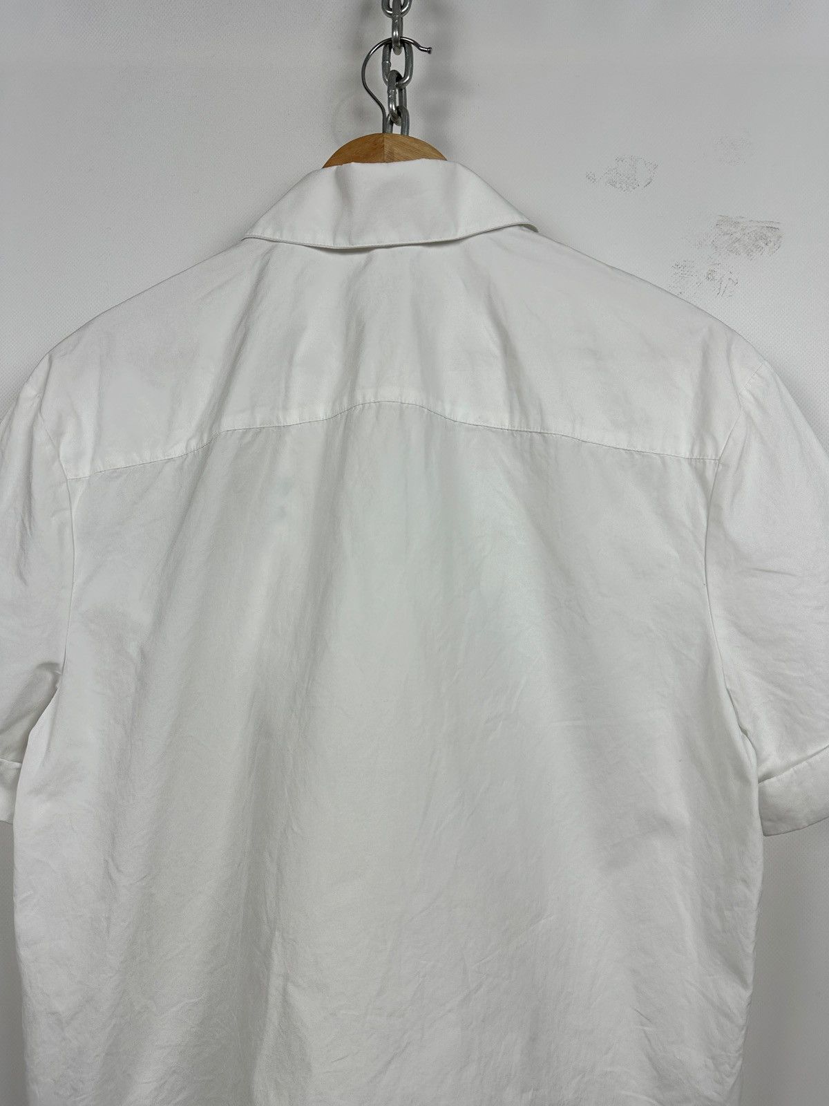 Off-White Off-White Popel Bowling Button Up Short Sleeve Shirt Size S / US 4 / IT 40 - 14 Thumbnail