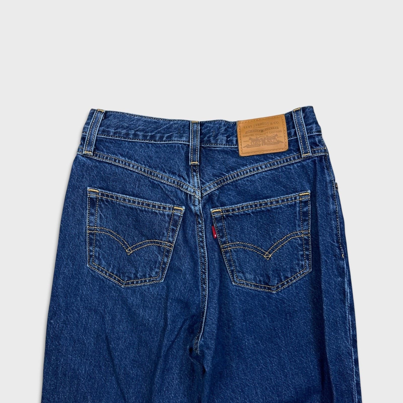 Levi's Levi's 80s Mom Jean 25x28 Blue High Rise Taper Leg Denim Size 25" / US 0 / IT 36 - 6 Thumbnail