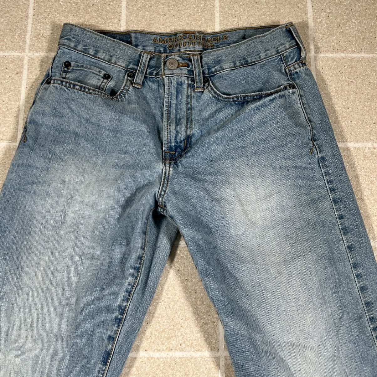 American Eagle Outfitters American Eagle Outfitters Bootcut Jeans 28x30 Light Wash Size US 28 / EU 44 - 3 Thumbnail