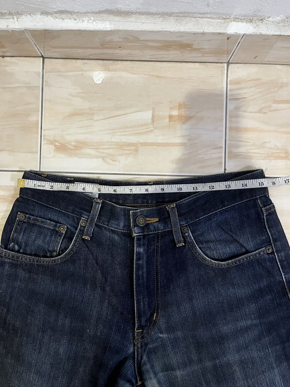 Edwin Vintage Japan Edwin distressed Jeans Size US 30 / EU 46 - 17 Thumbnail