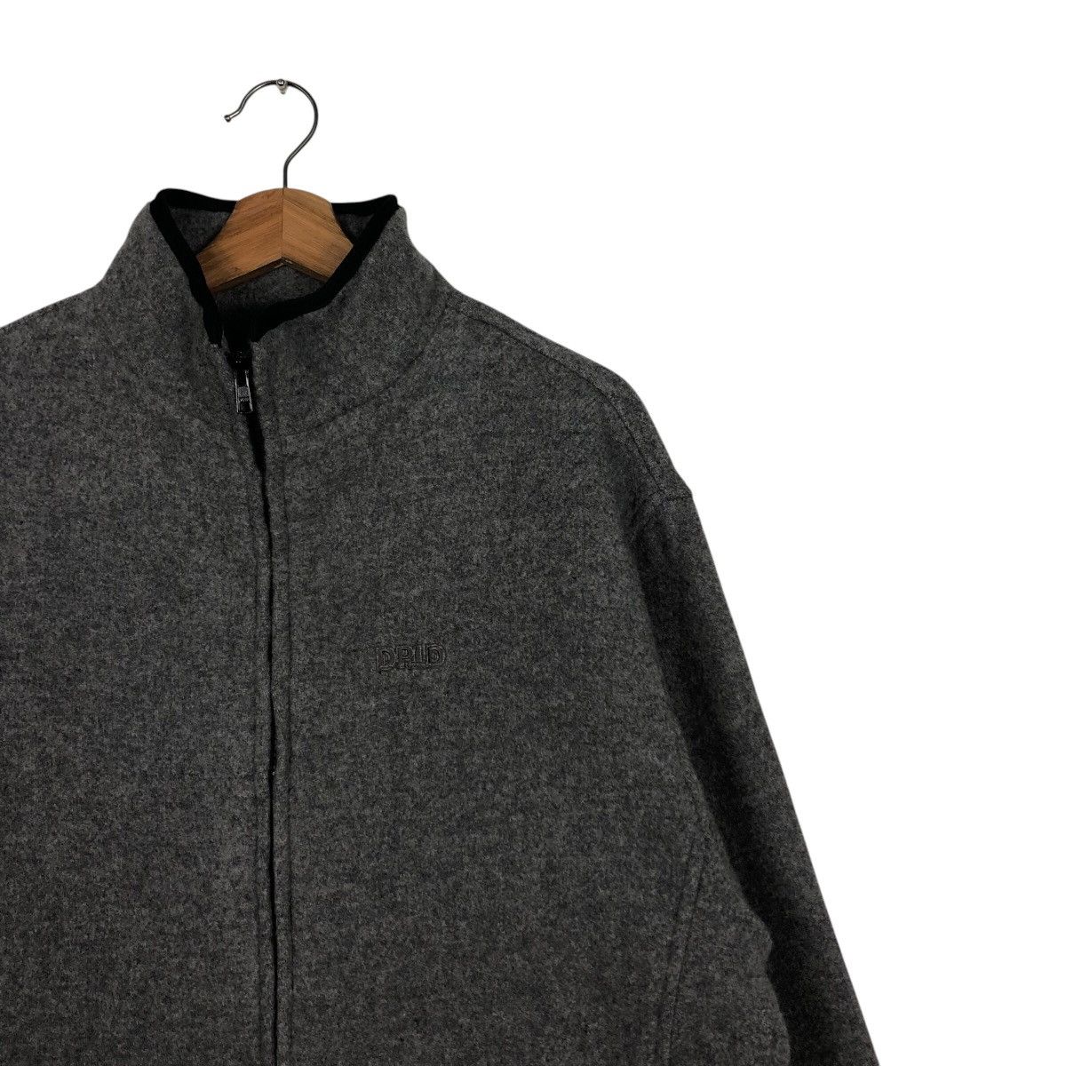 Japanese Brand 📌Rich Grey Wool Zipper Biker Jacket Depleted Issey Miyake Size US M / EU 48-50 / 2 - 7 Thumbnail