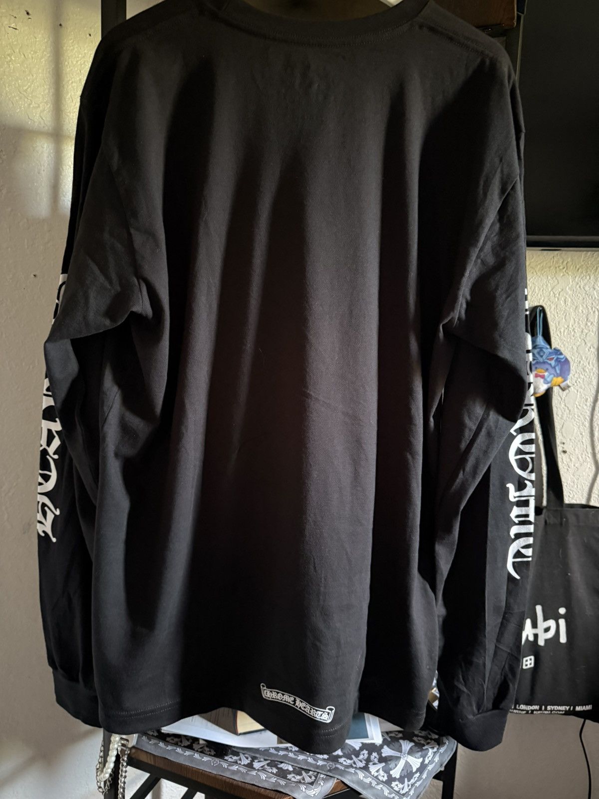 Chrome Hearts Chrome Hearts Neck Logo Long Sleeve Size US XL / EU 56 / 4 - 4 Thumbnail