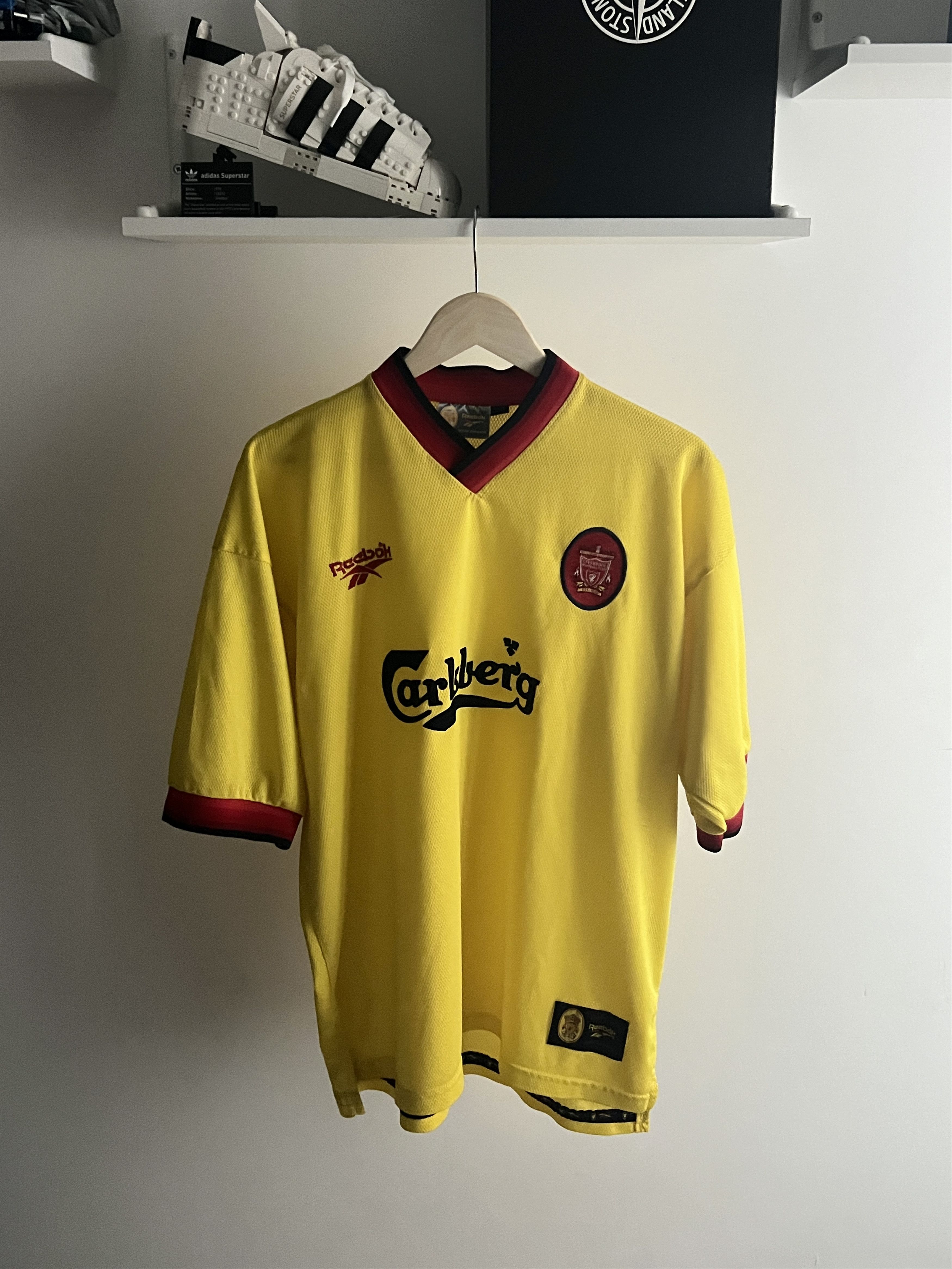Liverpool 1997/1999 Away Soccer Jersey Reebok L Vintage