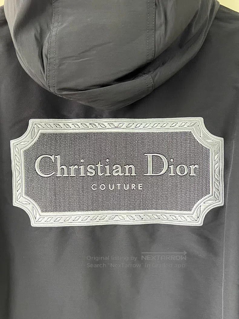 Dior Dior Black Hooded Long Coat Size US L / EU 52-54 / 3 - 4 Thumbnail