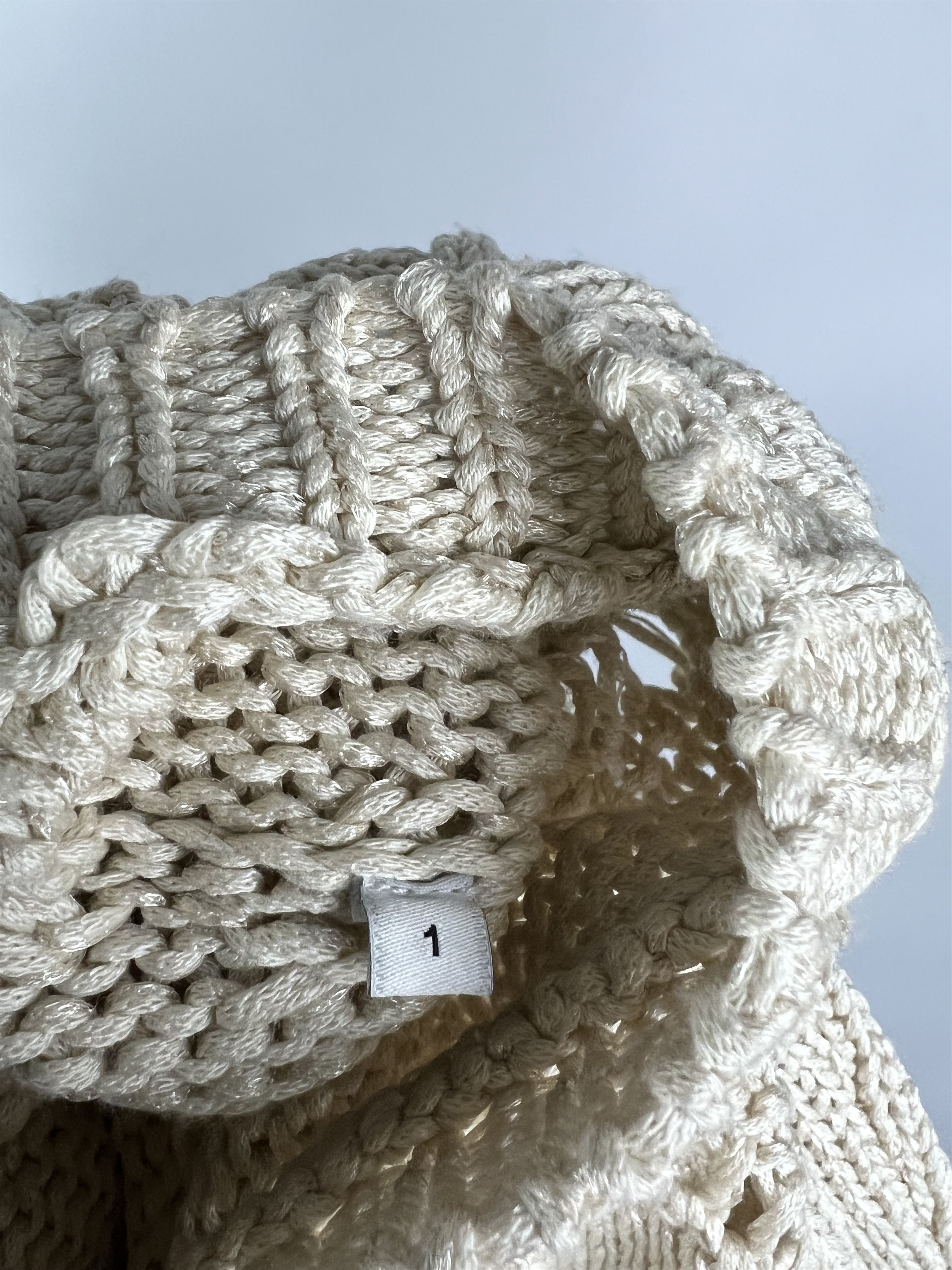 Sandro Sandro Women's Beige Knit Sweater Size 1 Size S / US 4 / IT 40 - 9 Thumbnail