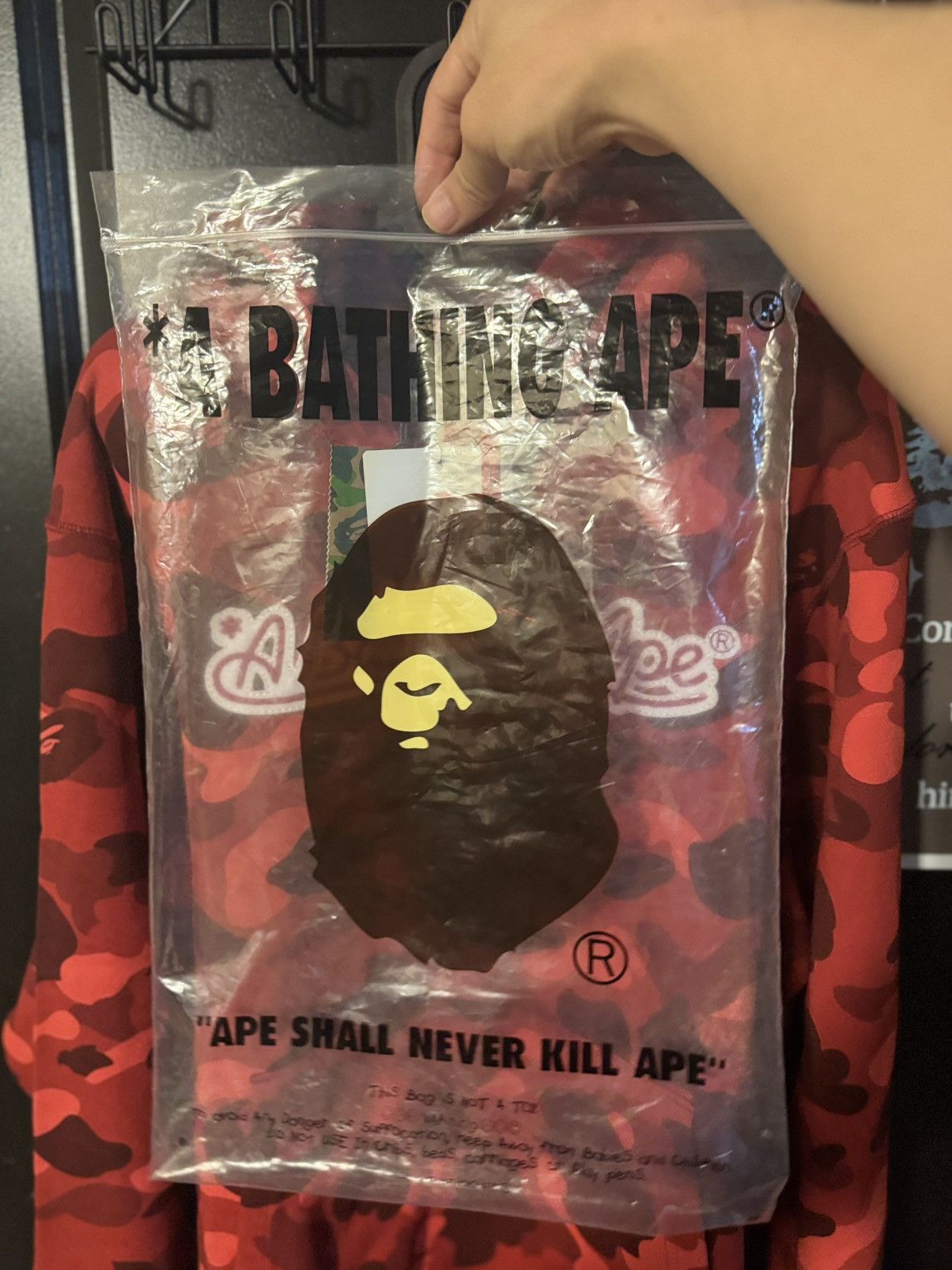 Bape Bape X Coca Cola Colar Camo Ape Head Pull over hoodie Size US L / EU 52-54 / 3 - 12 Thumbnail
