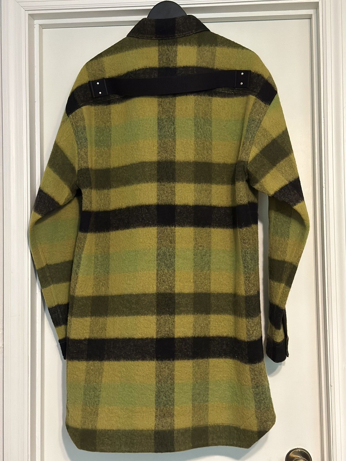 Rick Owens FW23 Jumbo Acid Plaid Overshirt Size US S / EU 44-46 / 1 - 3 Thumbnail