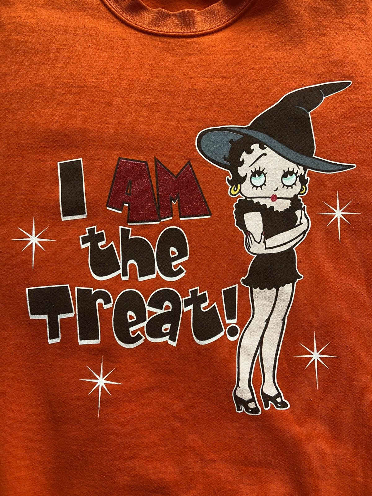 Vintage Betty Boop I Am The Treat Sweatshirt Size XL / US 12-14 / IT 48-50 - 3 Thumbnail