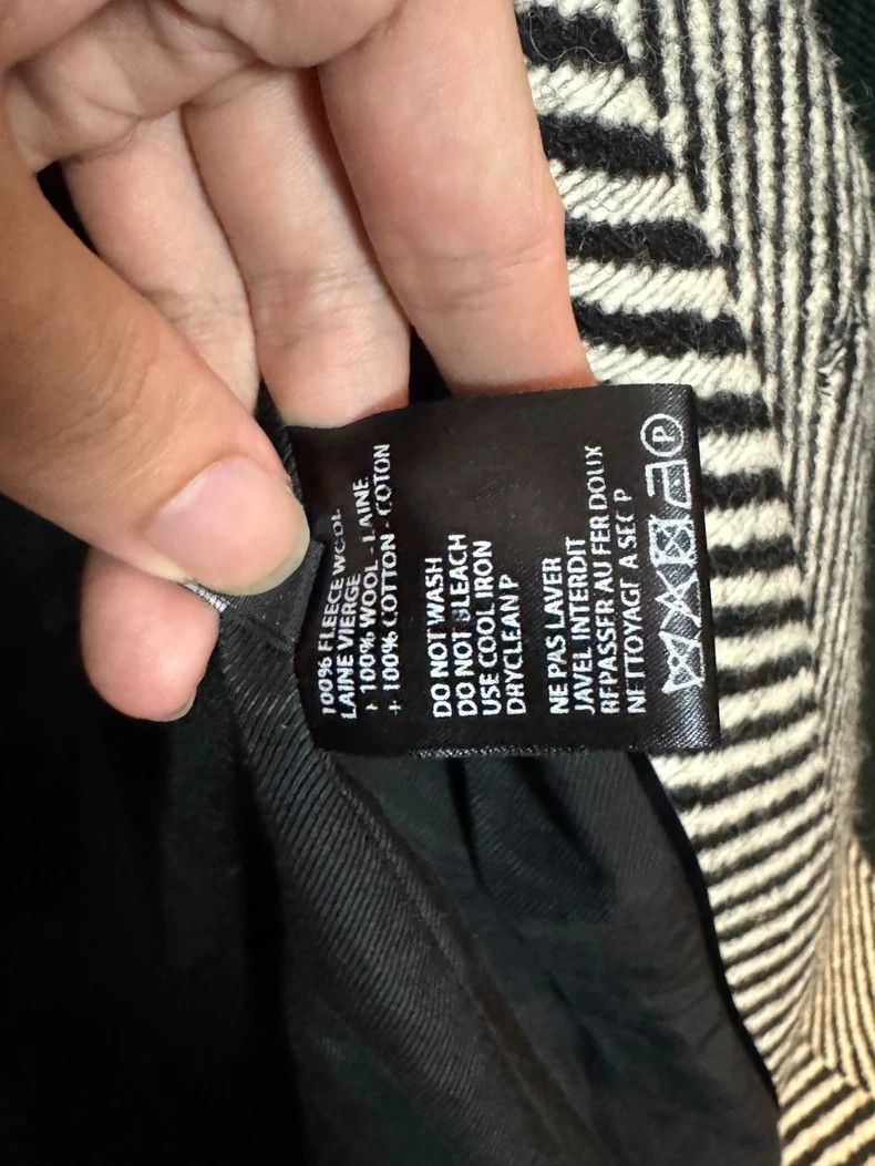 Other Haider Ackermann Human figure wool coat Size XS / US 0-2 / IT 36-38 - 5 Thumbnail
