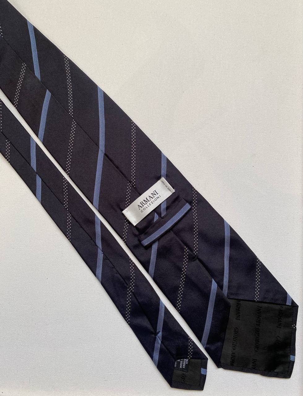 Armani Collezioni Giorgio Armani Collezioni Italy Silk Mens Tie Size ONE SIZE - 1 Thumbnail