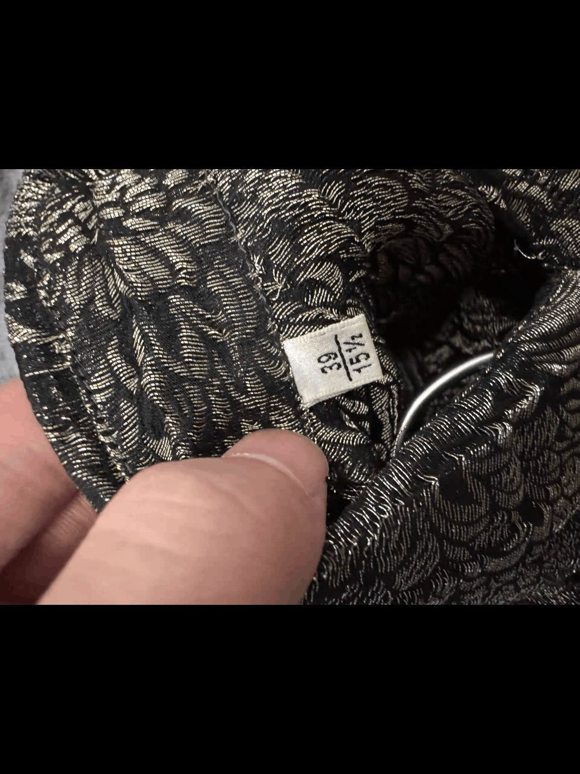Saint Laurent Paris Sz 39 Saint Laurent Paris 18AW Stitch Flower Shirt-2508 Size US L / EU 52-54 / 3 - 7 Thumbnail