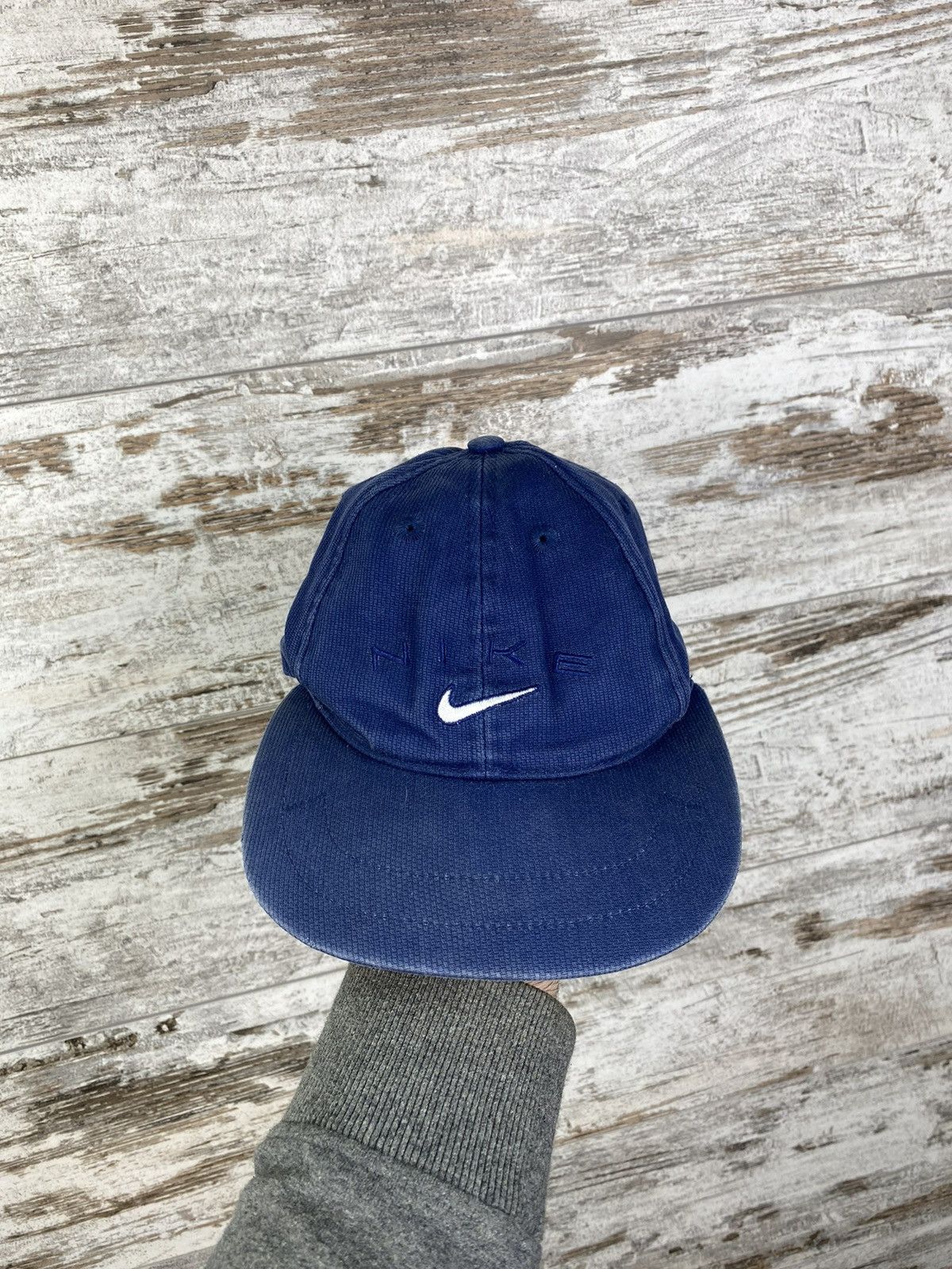 Nike × Vintage Mens Vintage Nike big logo hats cap hat y2k rare swoosh acg Size ONE SIZE - 1 Thumbnail