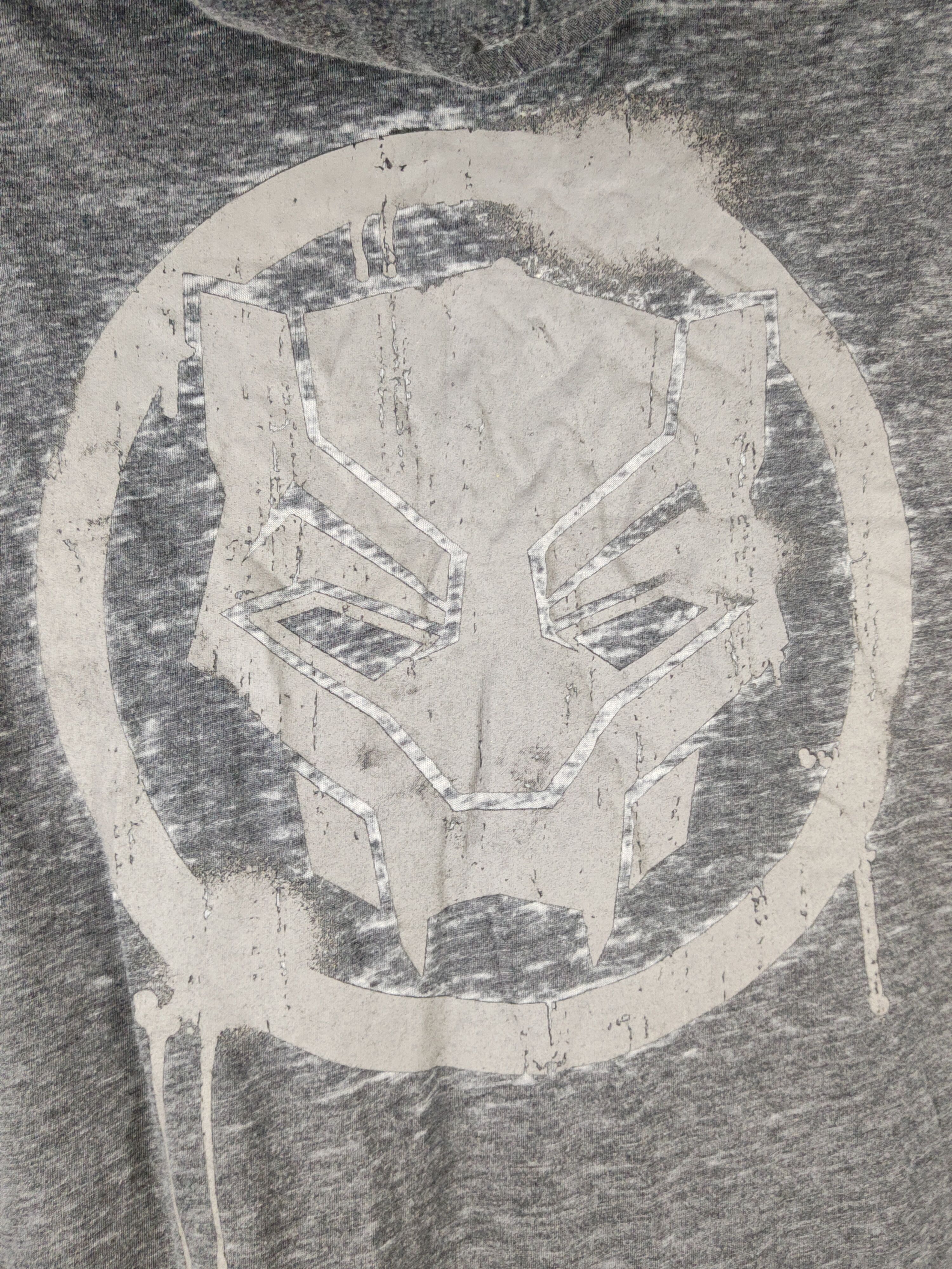 Marvel Comics DL Marvel Black Panther Hoodie Sleeveless Shirts #1169 Size US L / EU 52-54 / 3 - 8 Thumbnail