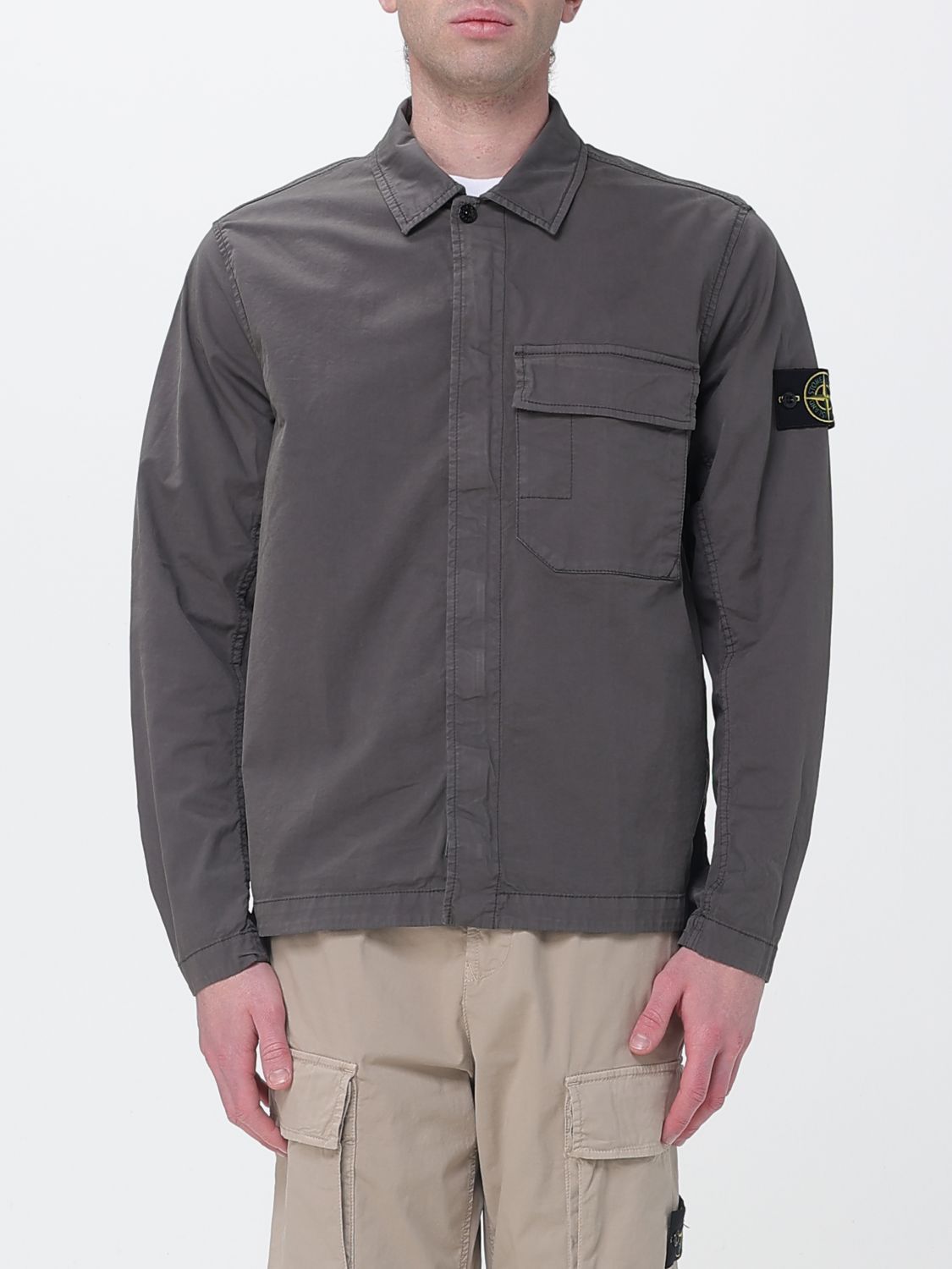Stone Island Stone Island Jacket Men Charcoal Size US XL / EU 56 / 4 - 1 Thumbnail
