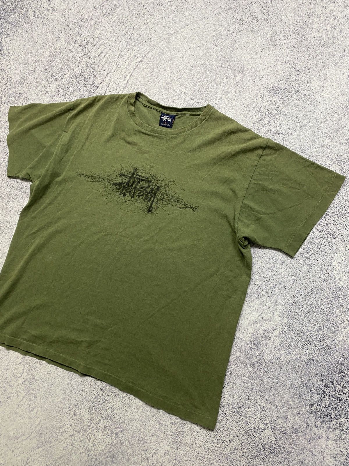 OLD STUSSY Tシャツ　made in USA Stussy × Vintage 90s Vintage Stussy Made In USA Single