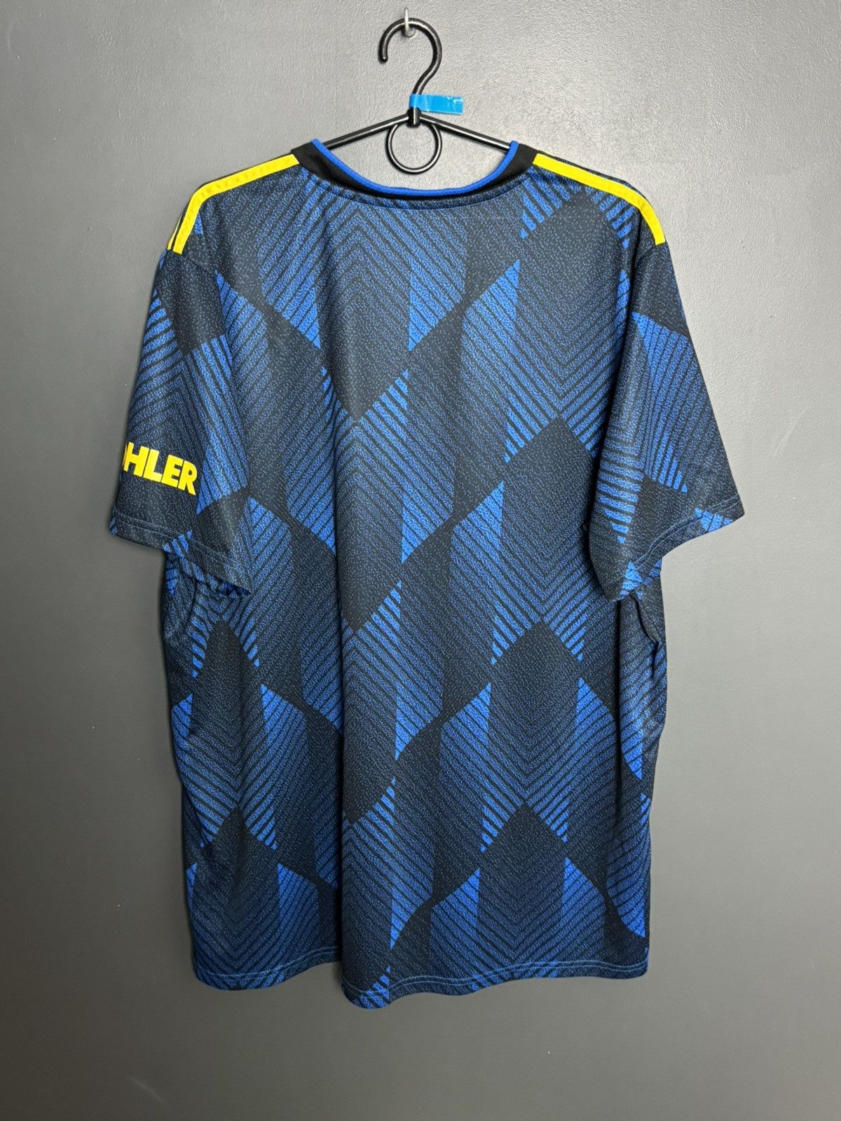 Adidas Manchester United 21/22 Third Football Jersey T-Shirt Size US XXL / EU 58 / 5 - 2 Thumbnail