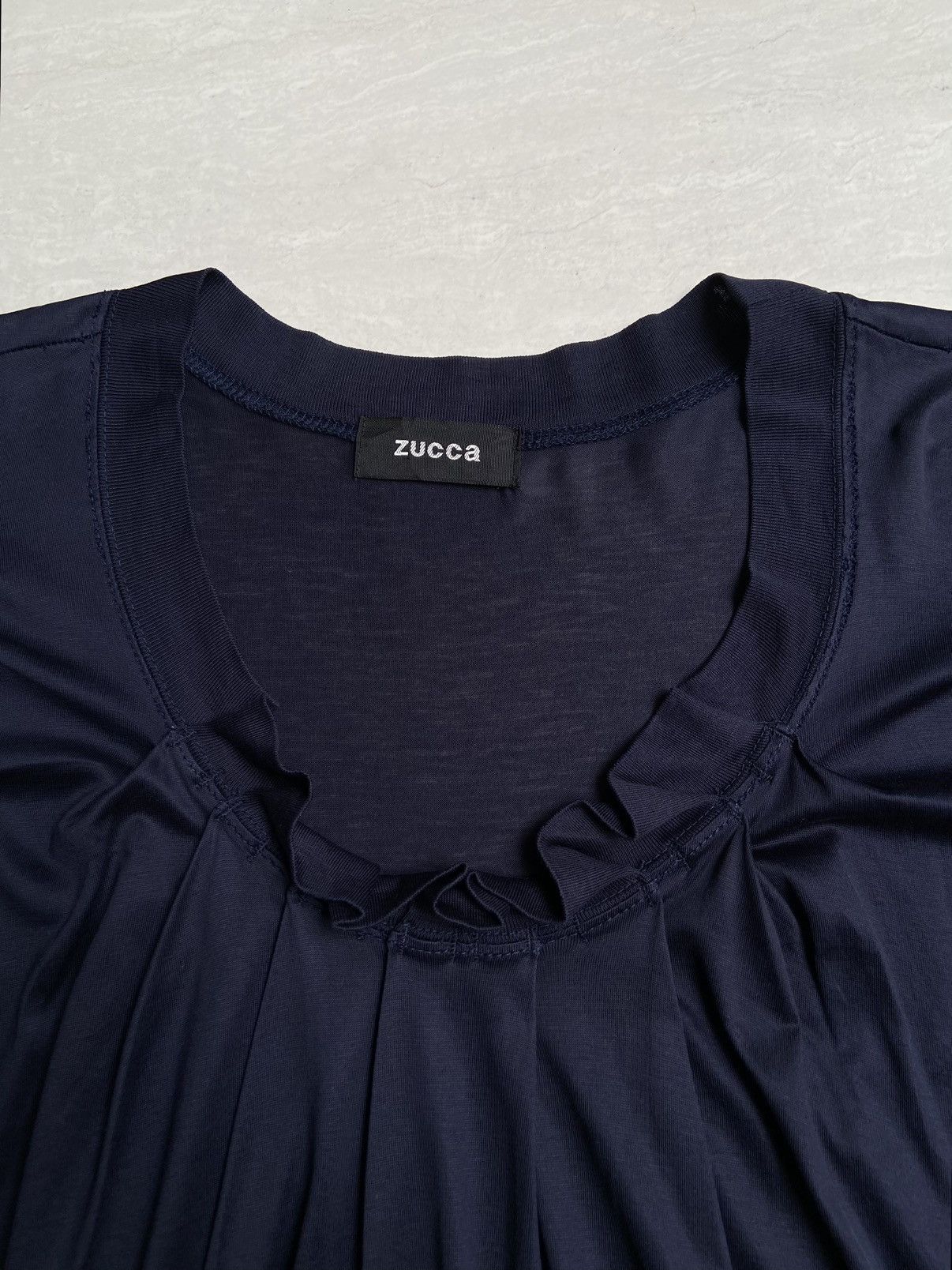 ZUCCA Navy Long T-Shirt