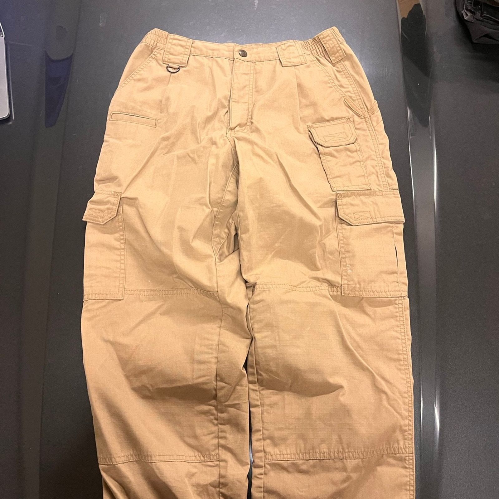 Zara Khaki cargo pants Size 27" / US 4 / IT 40 - 2 Thumbnail