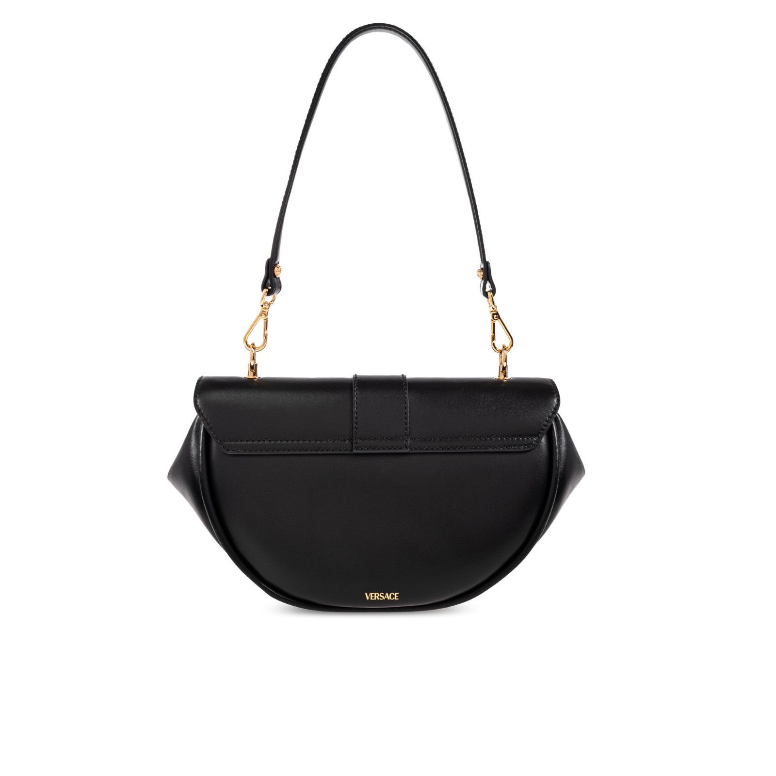Versace VERSACE Virtus Black Leather Shoulder Bag New & Authentic Size ONE SIZE - 2 Thumbnail
