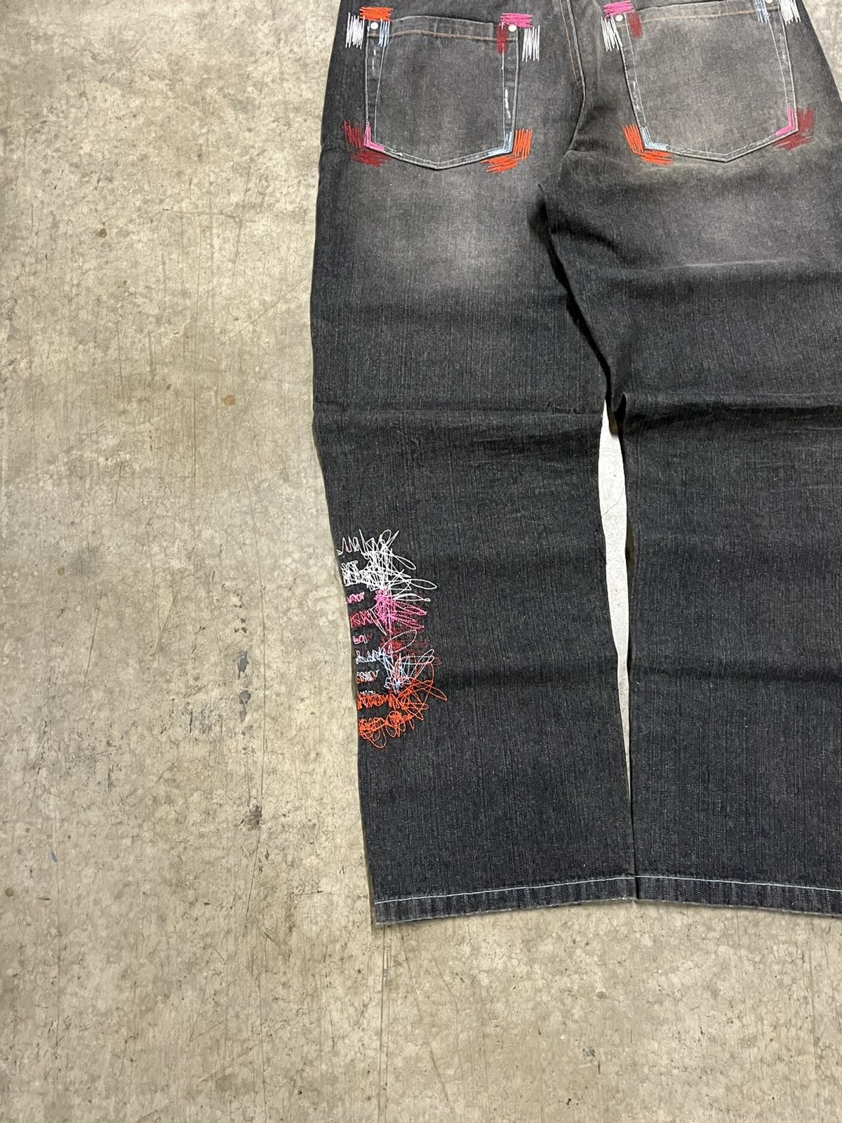 Coogi × Southpole Y2k baggy fit Coogi wide leg embroidered denim skater hype Size US 36 / EU 52 - 6 Thumbnail