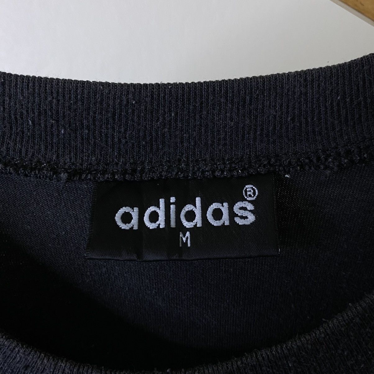 Adidas 1990s Adidas Essential Embroidered Logo T Shirt Size US M / EU 48-50 / 2 - 3 Thumbnail