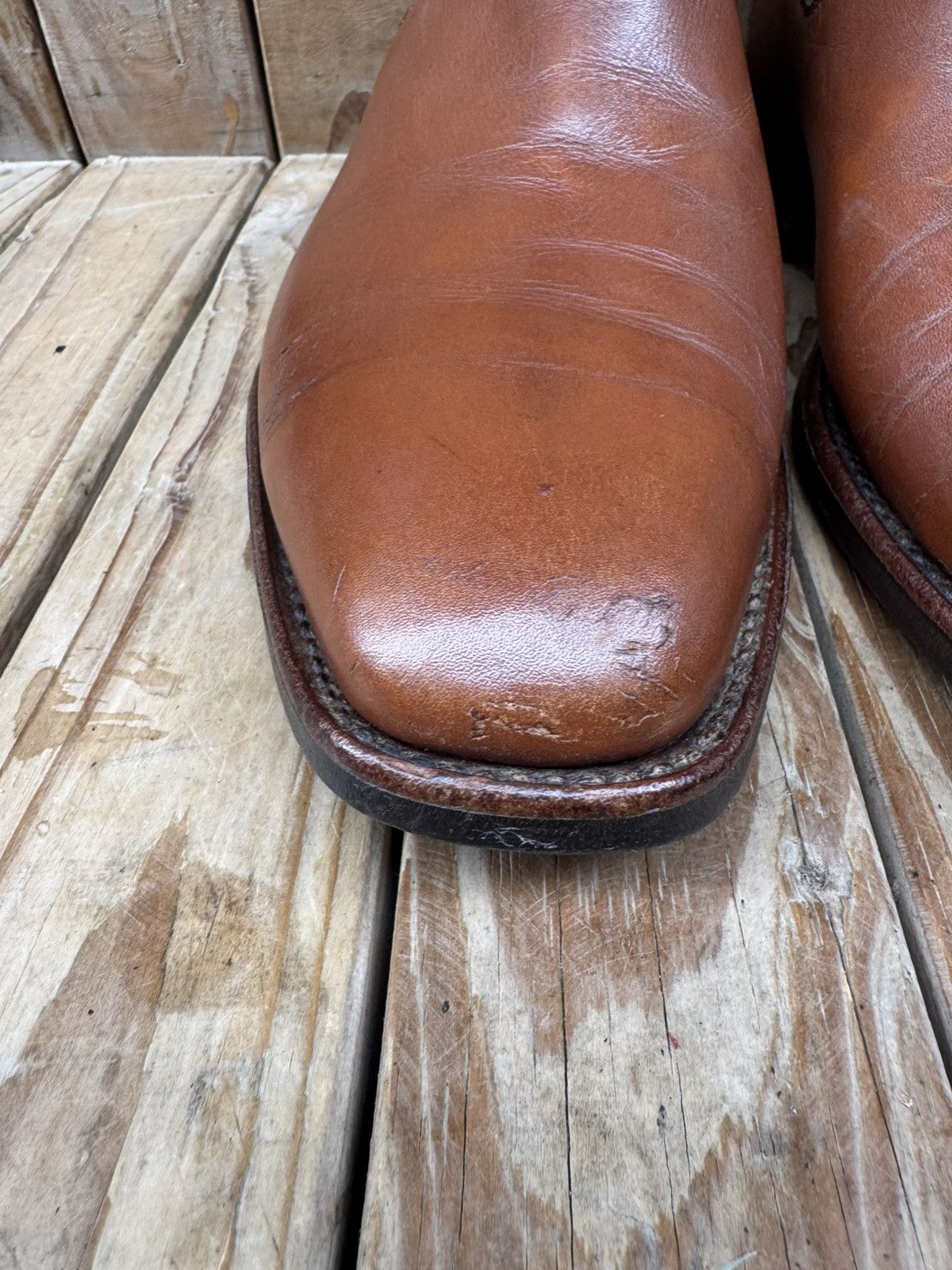R.M. Williams R.M.Williams Brown leather Australian Men Boots UK 8 H US 9 Size US 9 / EU 42 - 19 Thumbnail
