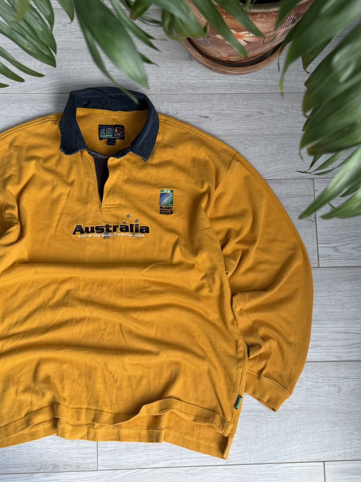 Man Made In Australia Vintage Australia Rugby shirt 2003 Size US L / EU 52-54 / 3 - 1 Thumbnail