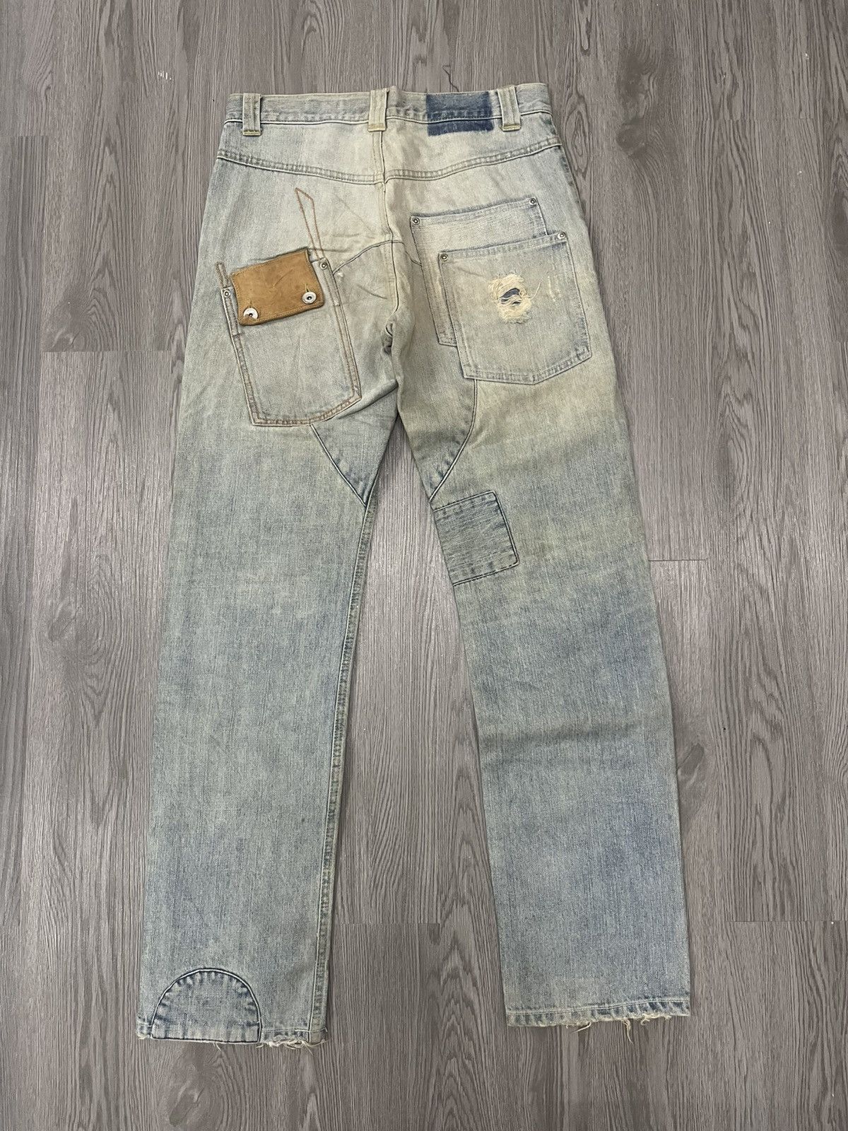 Quiksilver Quicksilver FLW boro distressed denim Size US 30 / EU 46 - 3 Thumbnail