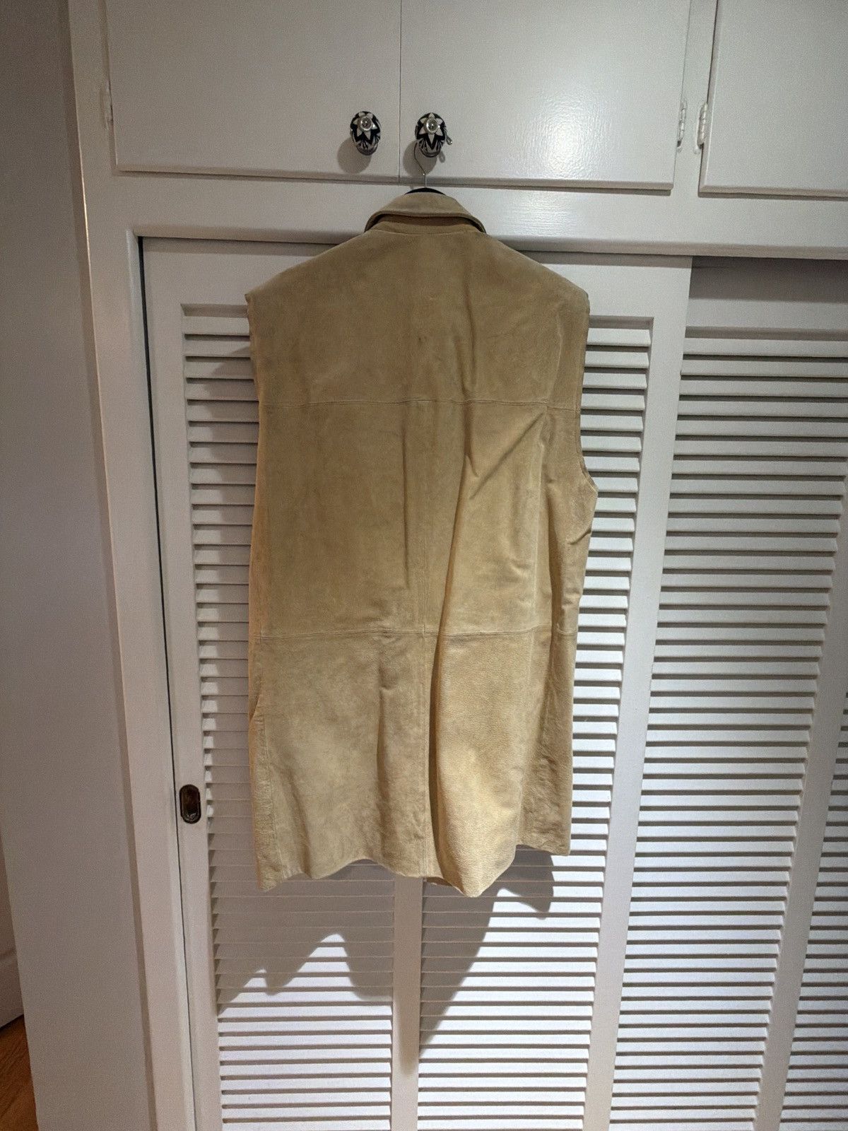 Entire Studios Entire studios sample suede shoulder pad vest medium Size US M / EU 48-50 / 2 - 2 Thumbnail