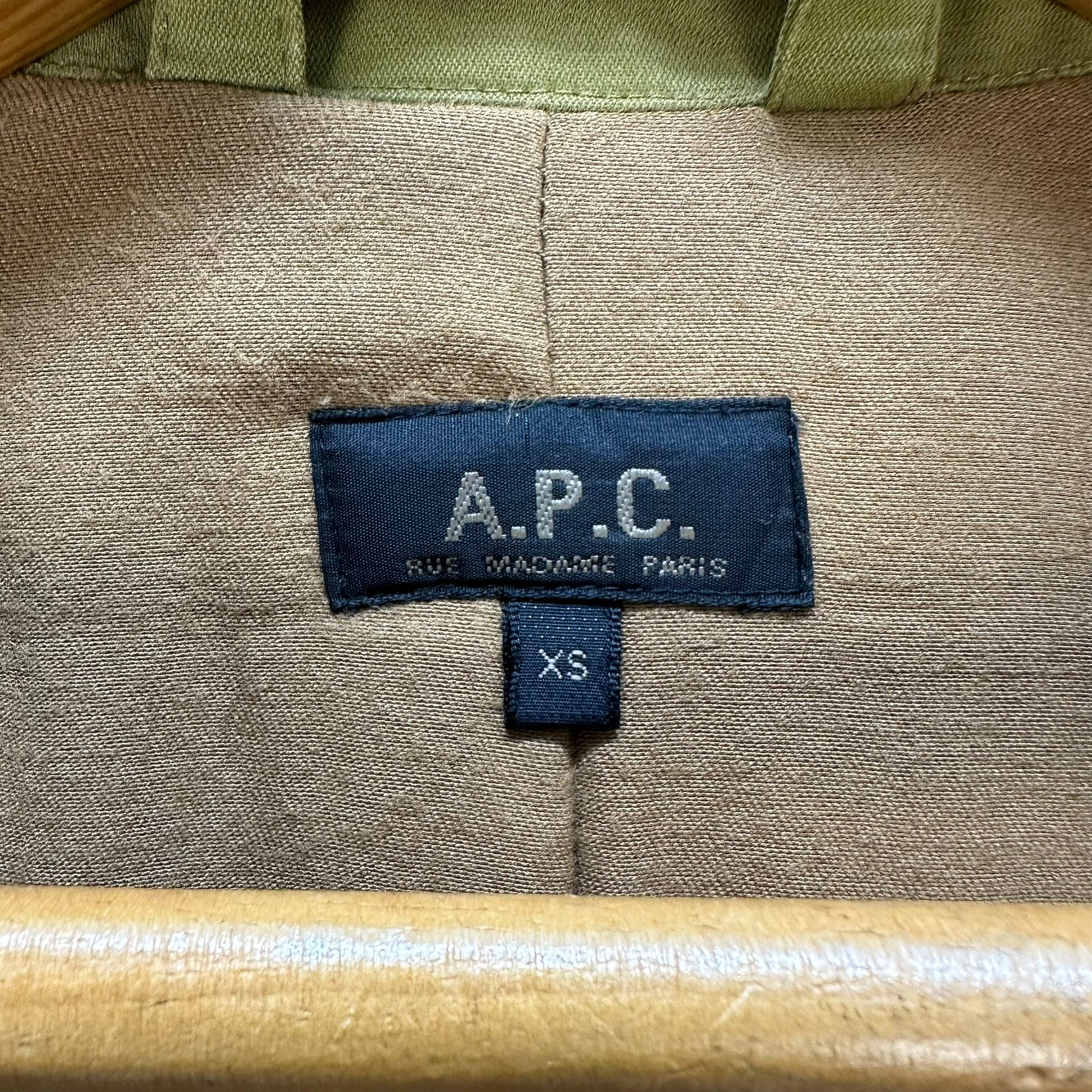 A.P.C. A.P.C. Rue Madame Paris Faux Fur Collar Jacket #A72-1749 Size US XS / EU 42 / 0 - 8 Thumbnail