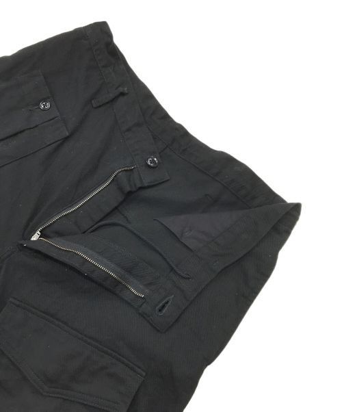 Yohji Yamamoto BLACK Scandal Yohji Yamamoto CORD WORK PANTS Size US 34 / EU 50 - 3 Thumbnail