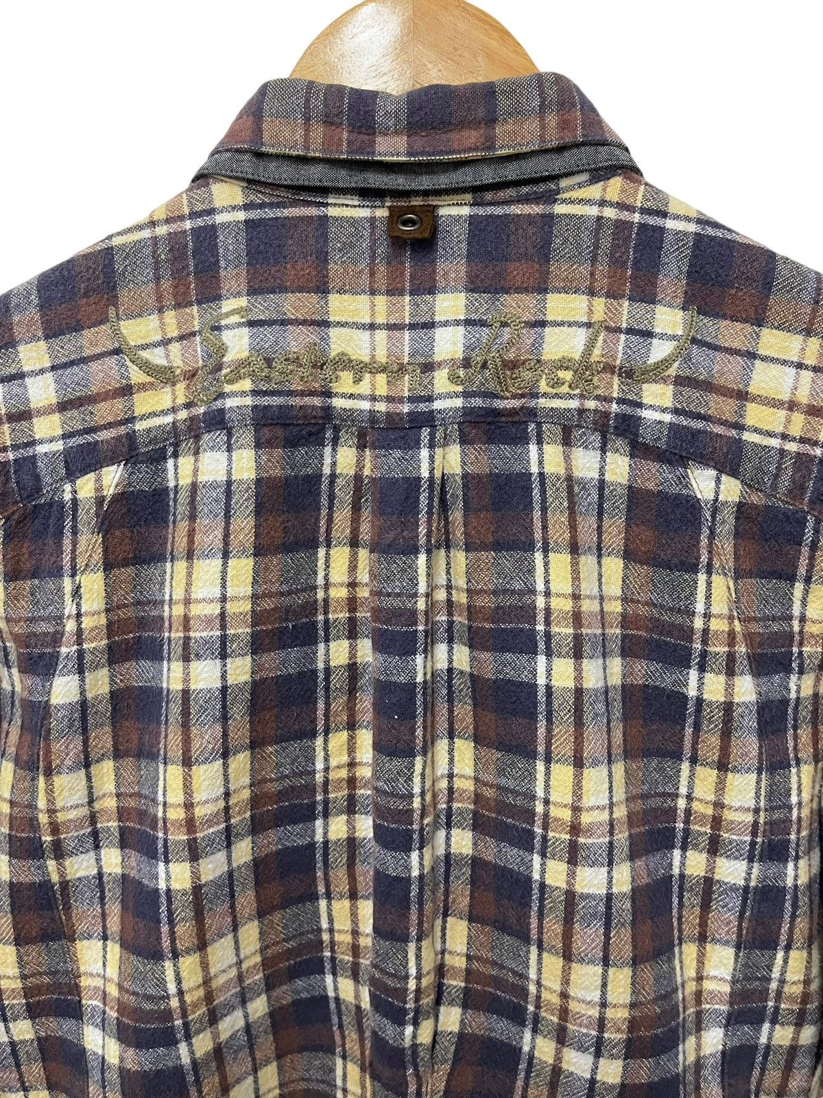 Japanese Brand PPFM flannel shirt Size M / US 6-8 / IT 42-44 - 6 Thumbnail