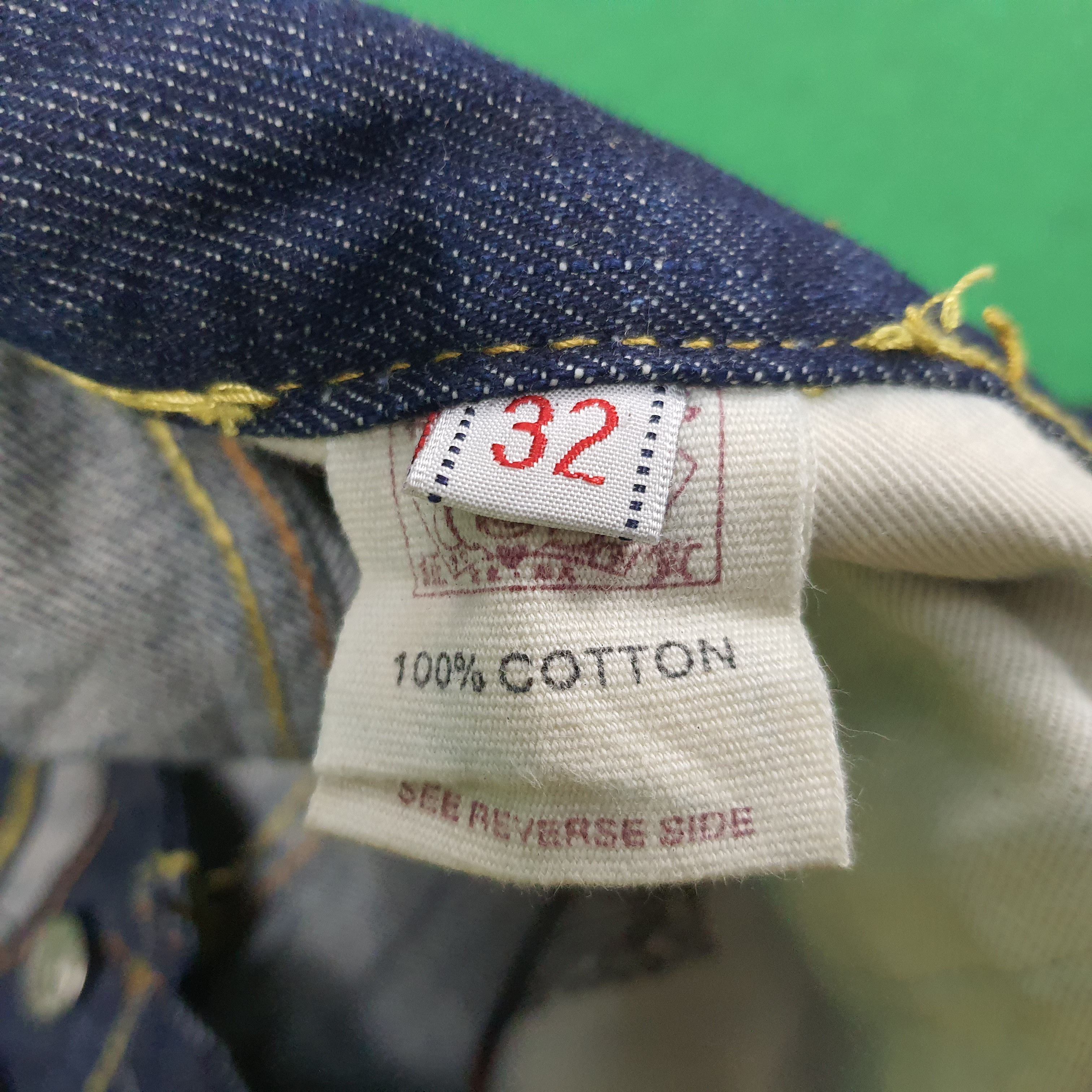 Japanese Brand Vintage Evisu Japanese Brand Custom Daicock Selvedge Jeans Size US 31 - 10 Thumbnail