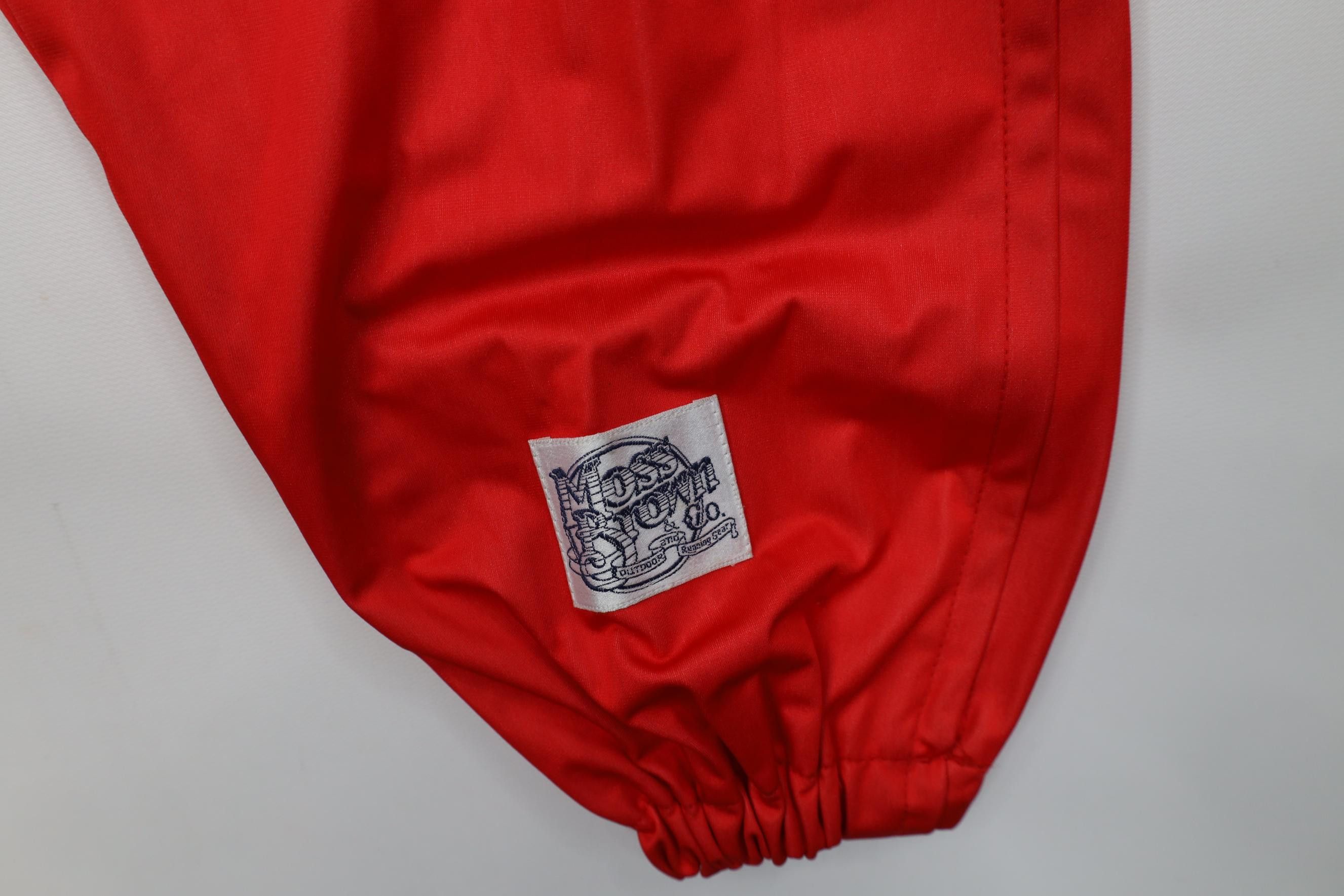 Vintage Vintage 80s Streetwear Waterproof Joggers Pants Red USA Size US 34 / EU 50 - 5 Thumbnail