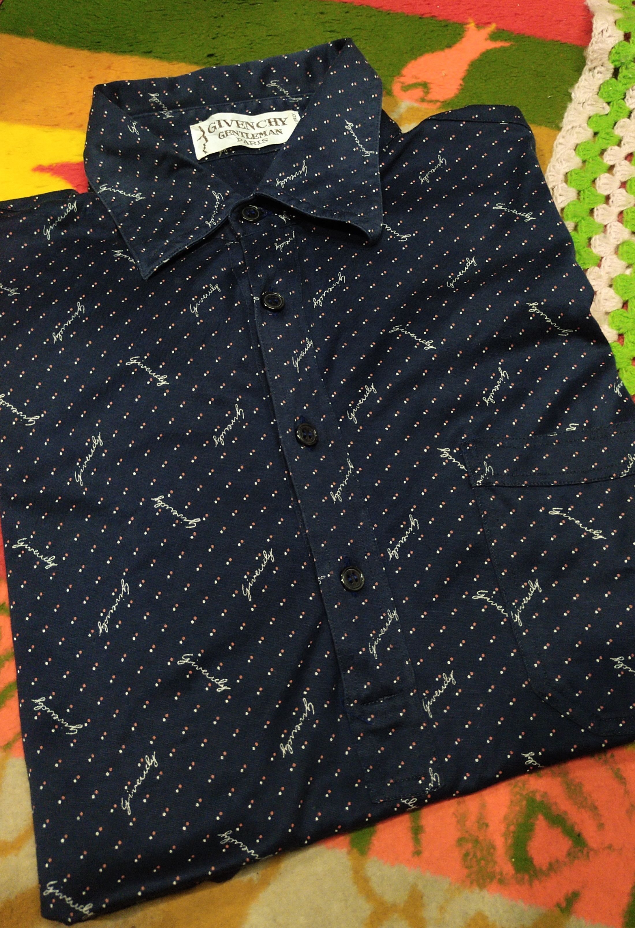 Givenchy VINTAGE X GIVENCHY MONOGRAM POLO SHIRTS Size US M / EU 48-50 / 2 - 2 Thumbnail