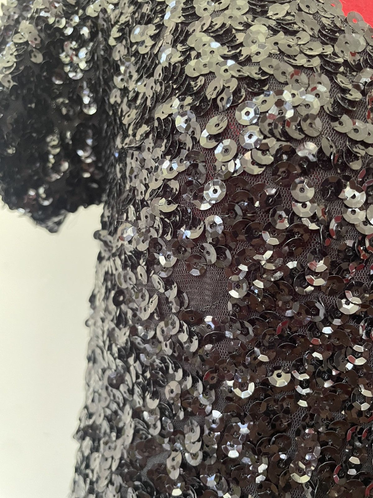 Other Caroline Morgan Sequinned Cocktail Dress Size M / US 6-8 / IT 42-44 - 8 Thumbnail