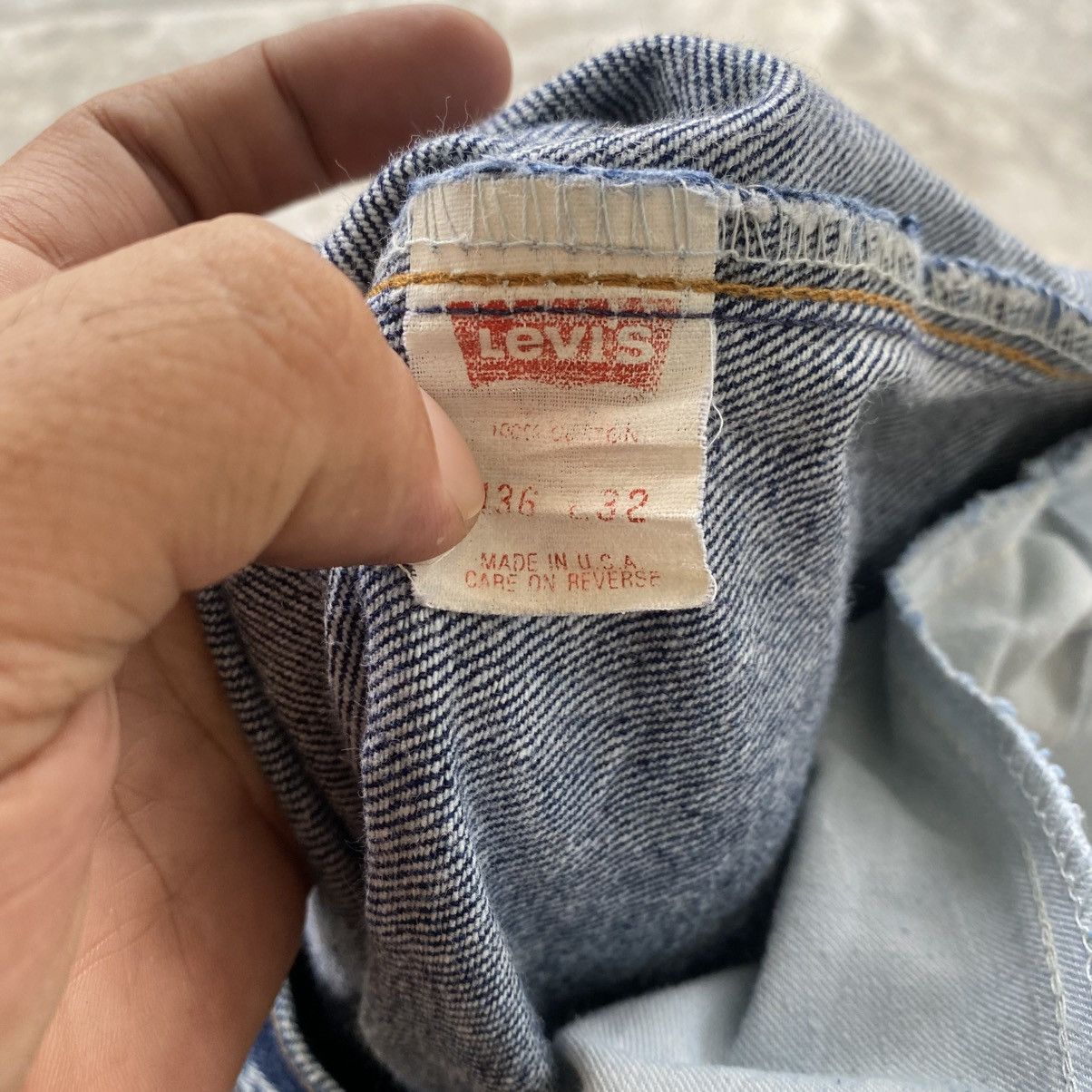 If Six Was Nine × Le Grande Bleu (L.G.B.) × Levi's Vintage 90's Levi's 501 Distressed Denim w35 Size 34" / US 12 / IT 48 - 10 Thumbnail